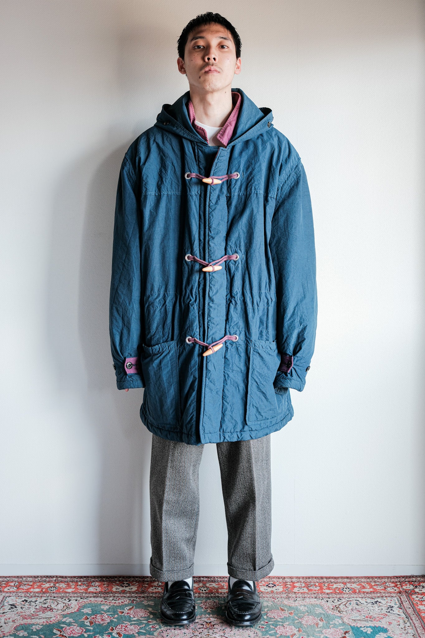 【~80's】Old BONEVILLE Duffle Coat Size.52