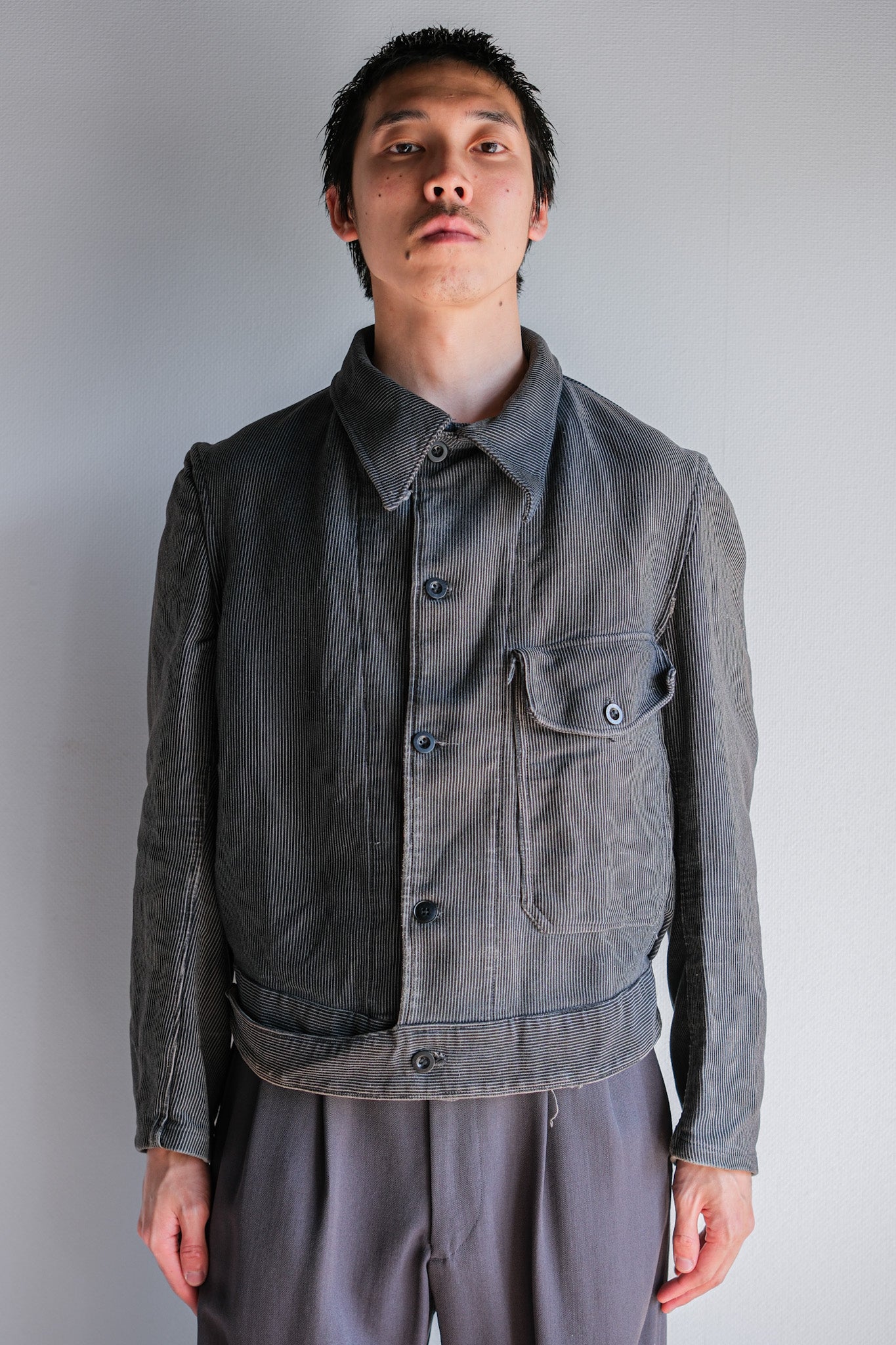 [〜40年代]比利時復古印刷的梅爾斯囚犯夾克