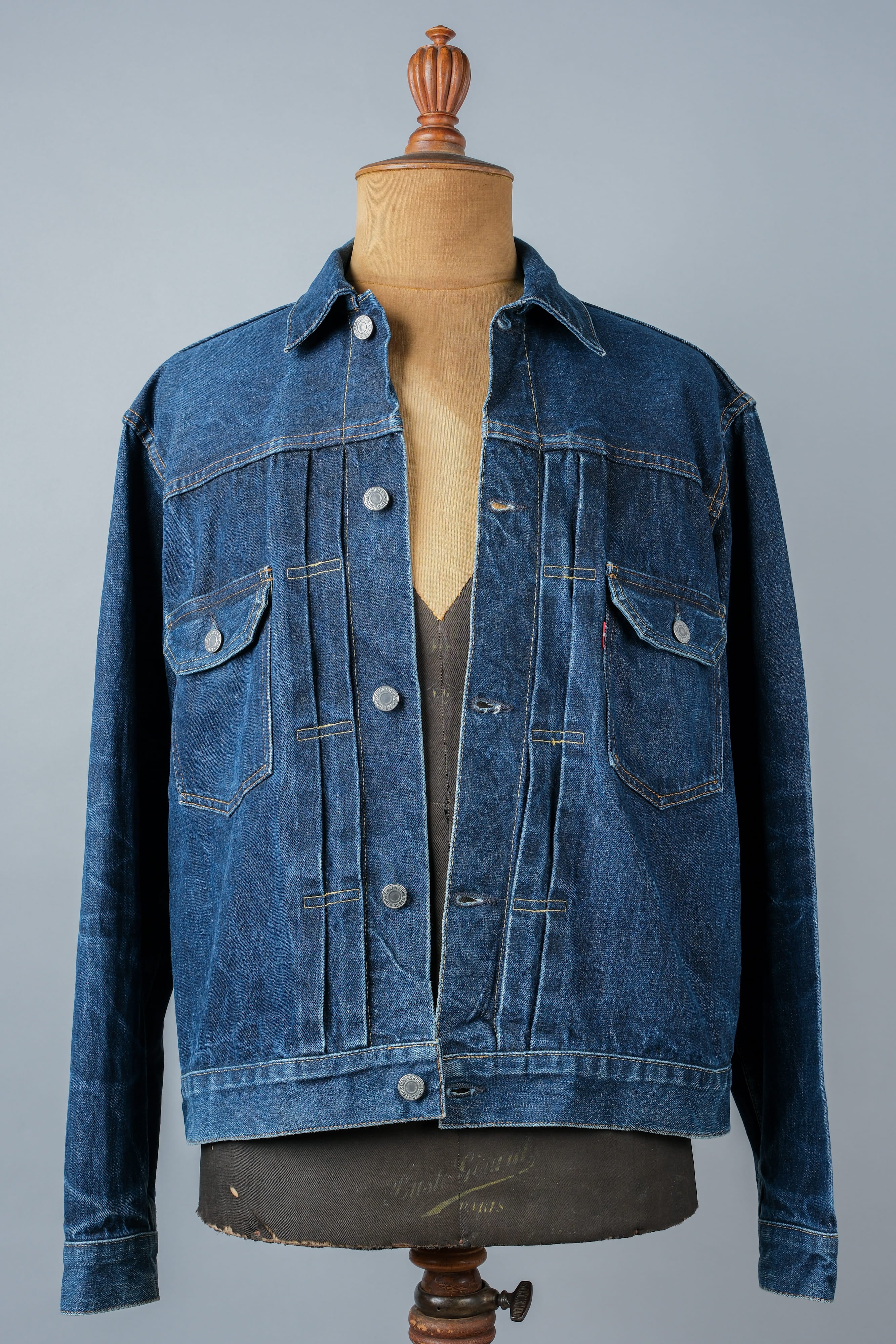 [~ 90's] Vintage Levi's 507XX DENIM JACKET SIZE.44 "2nd Type" "Valencia Factory"