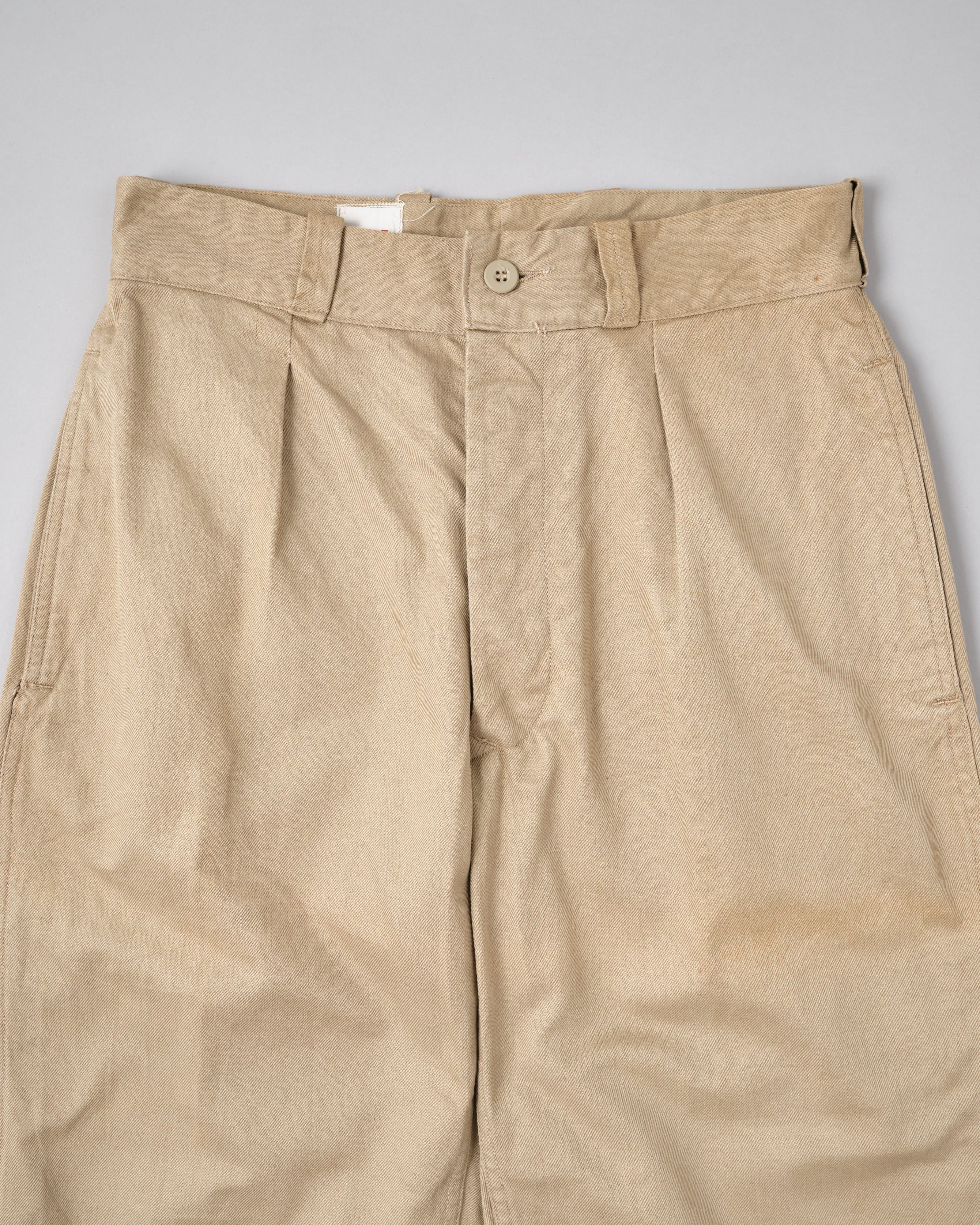 [~ 50's] Taille des pantalons chino de l'armée française M52.21