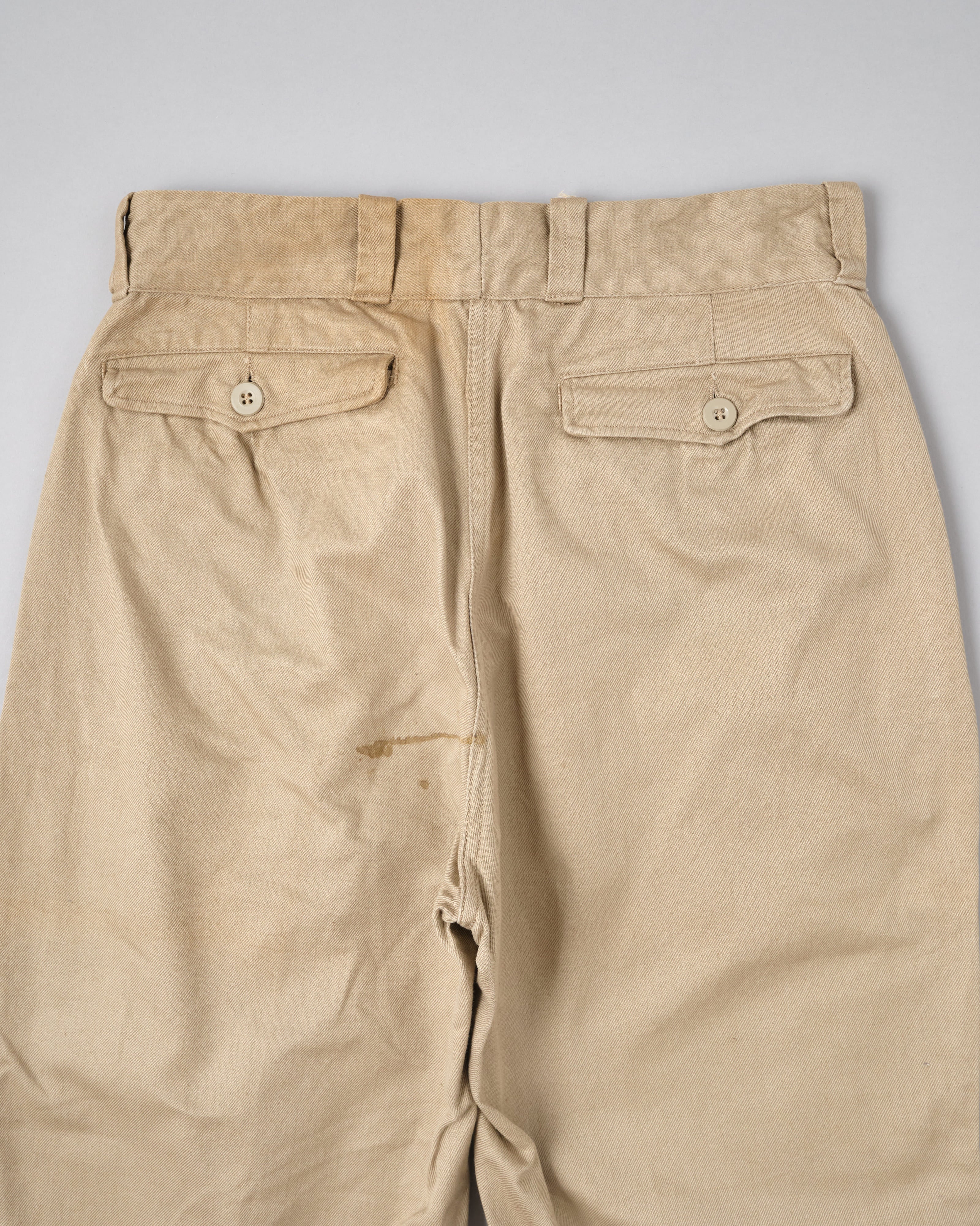 [~ 50's] Taille des pantalons chino de l'armée française M52.21