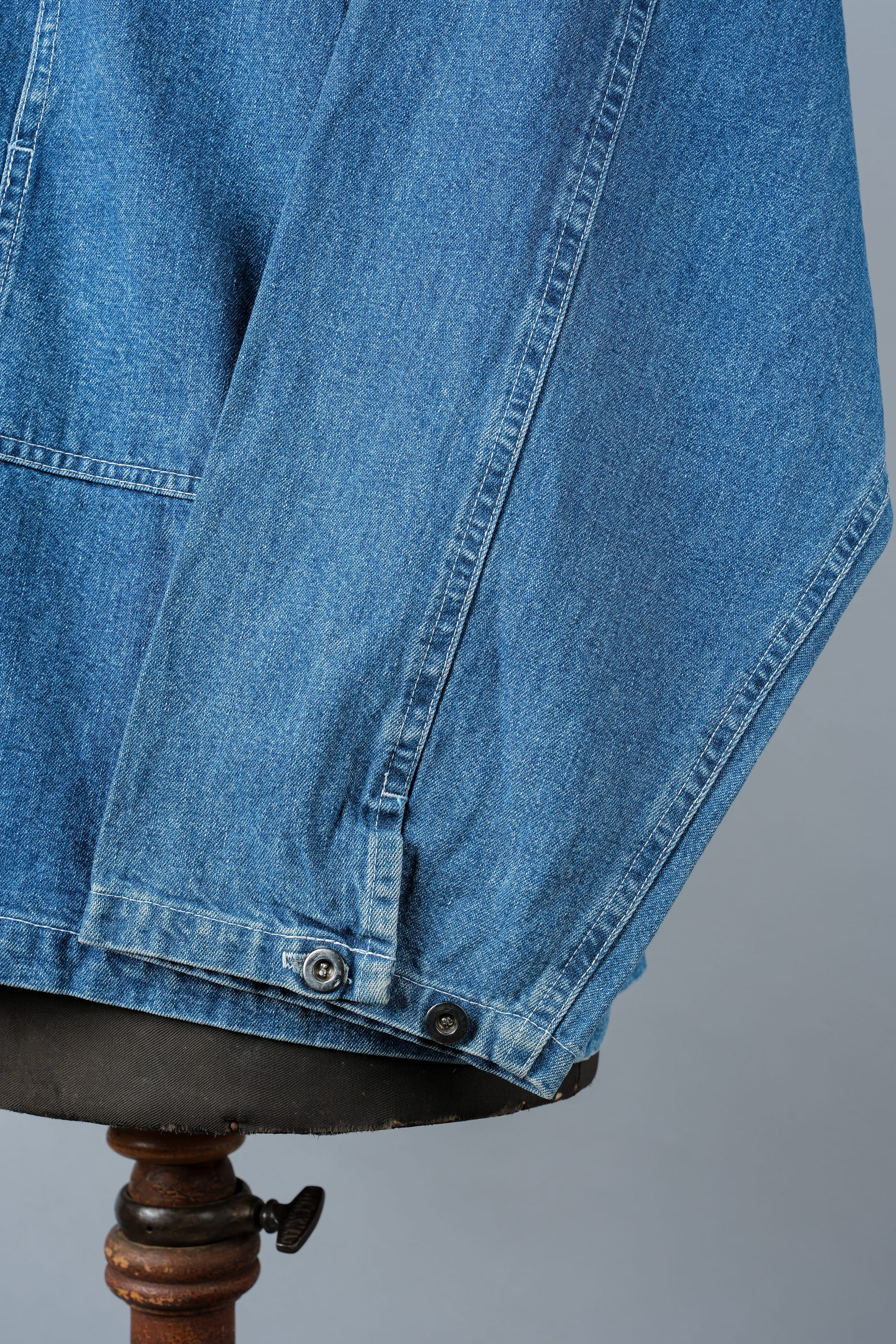 ［~90's］American Vintage U.S.ARMY Type Dungaree Denim Pullover Jumper Size.M