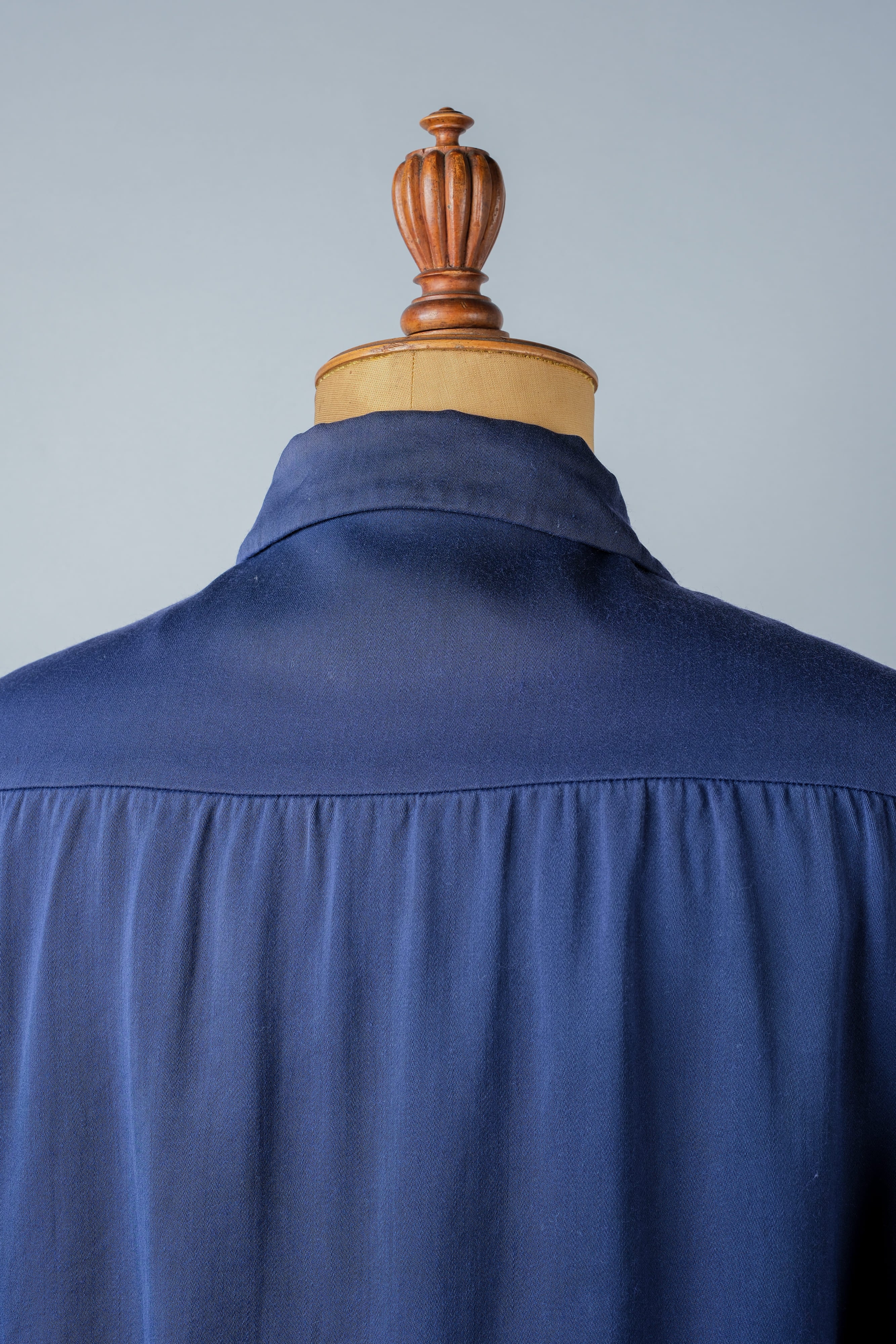 [~ 50's] American Vintage Navy Rayon Gabardine Veste