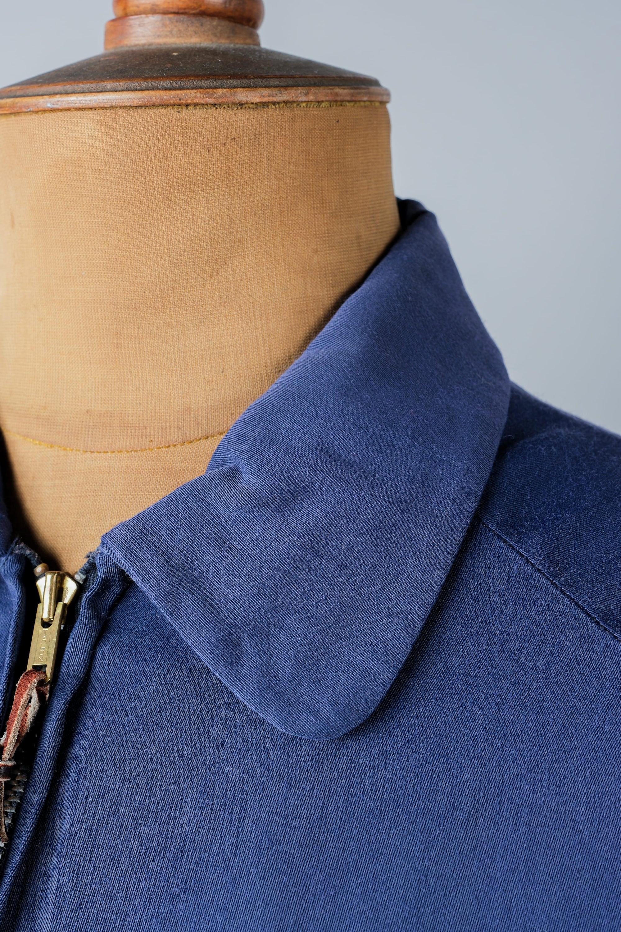 ［~50's］American Vintage Navy Rayon Gabardine Jacket
