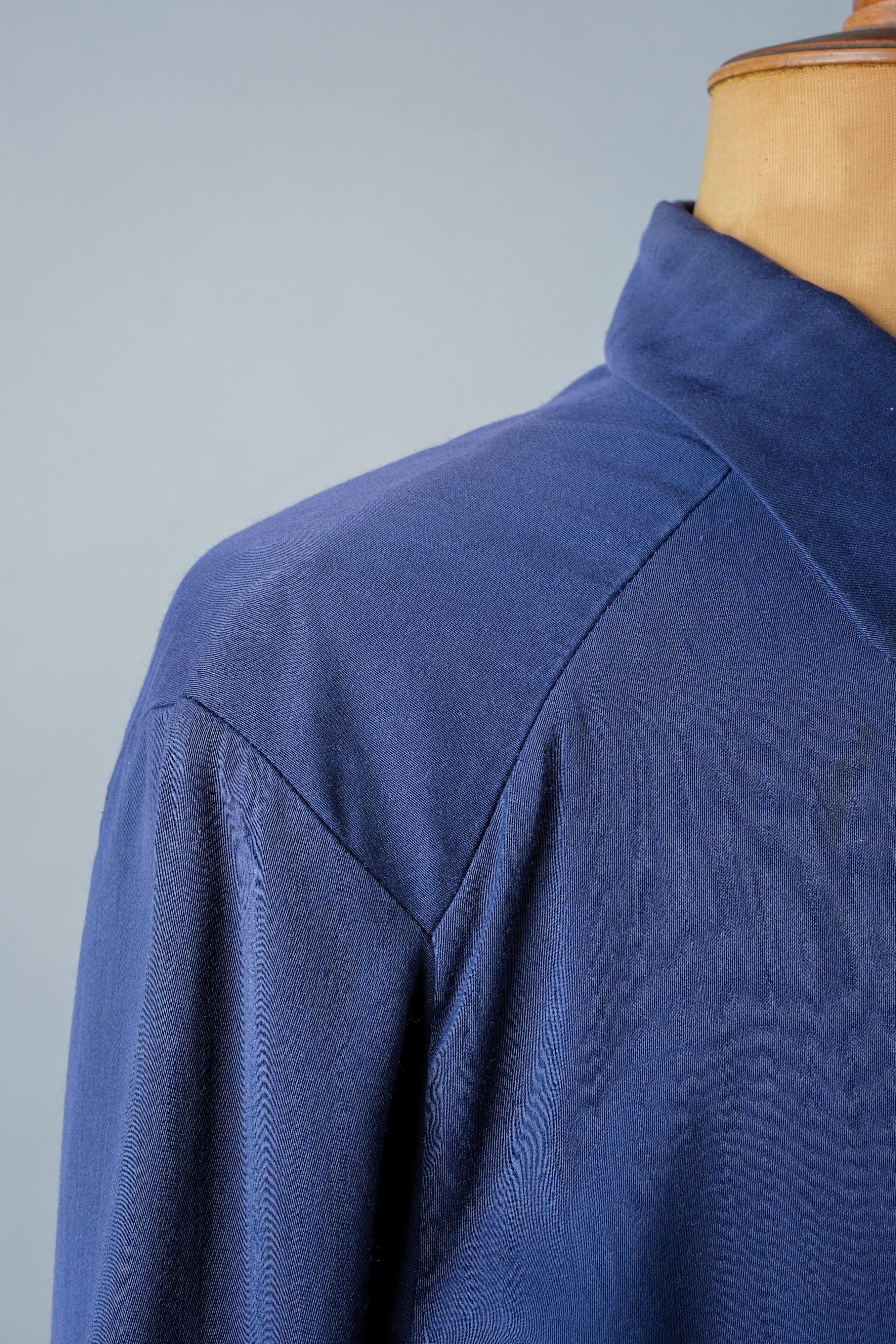 【~50's】American Vintage Navy Rayon Gabardine Jacket