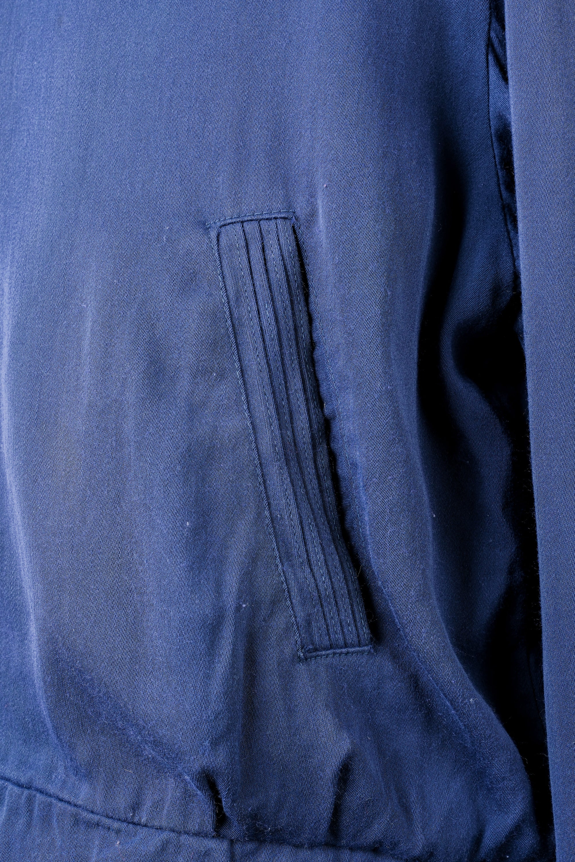 ［~50's］American Vintage Navy Rayon Gabardine Jacket