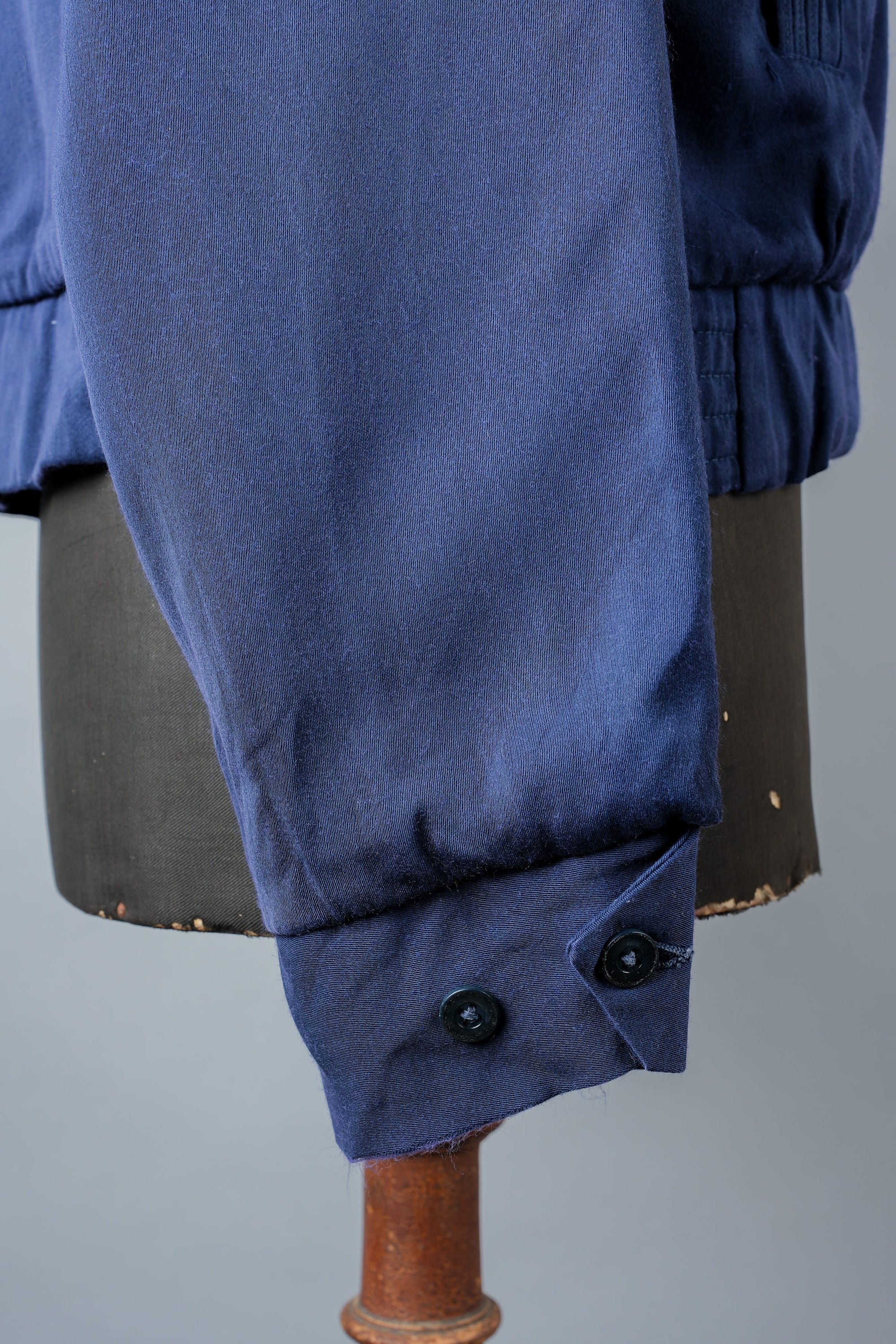 ［~50's］American Vintage Navy Rayon Gabardine Jacket