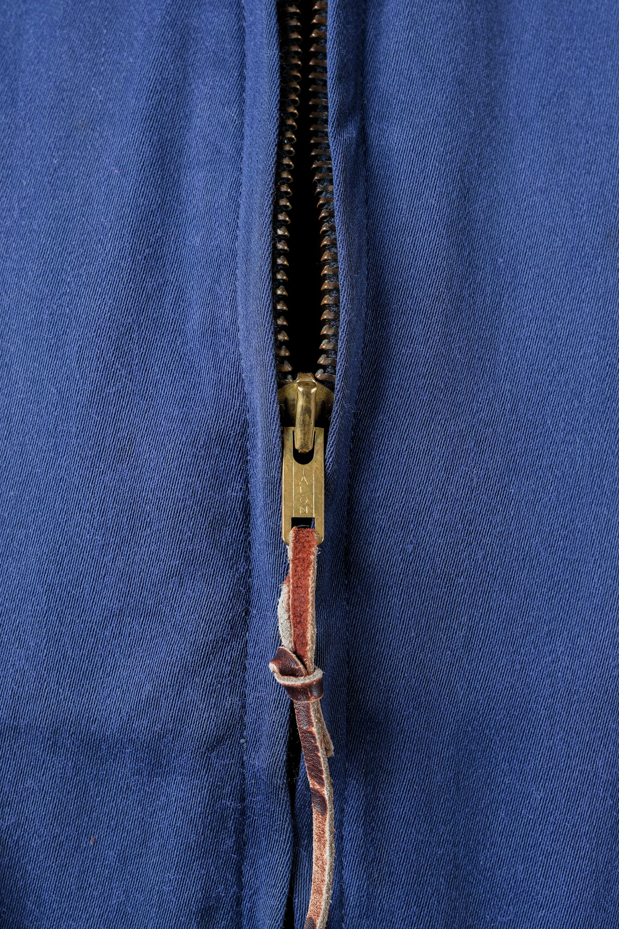 ［~50's］American Vintage Navy Rayon Gabardine Jacket