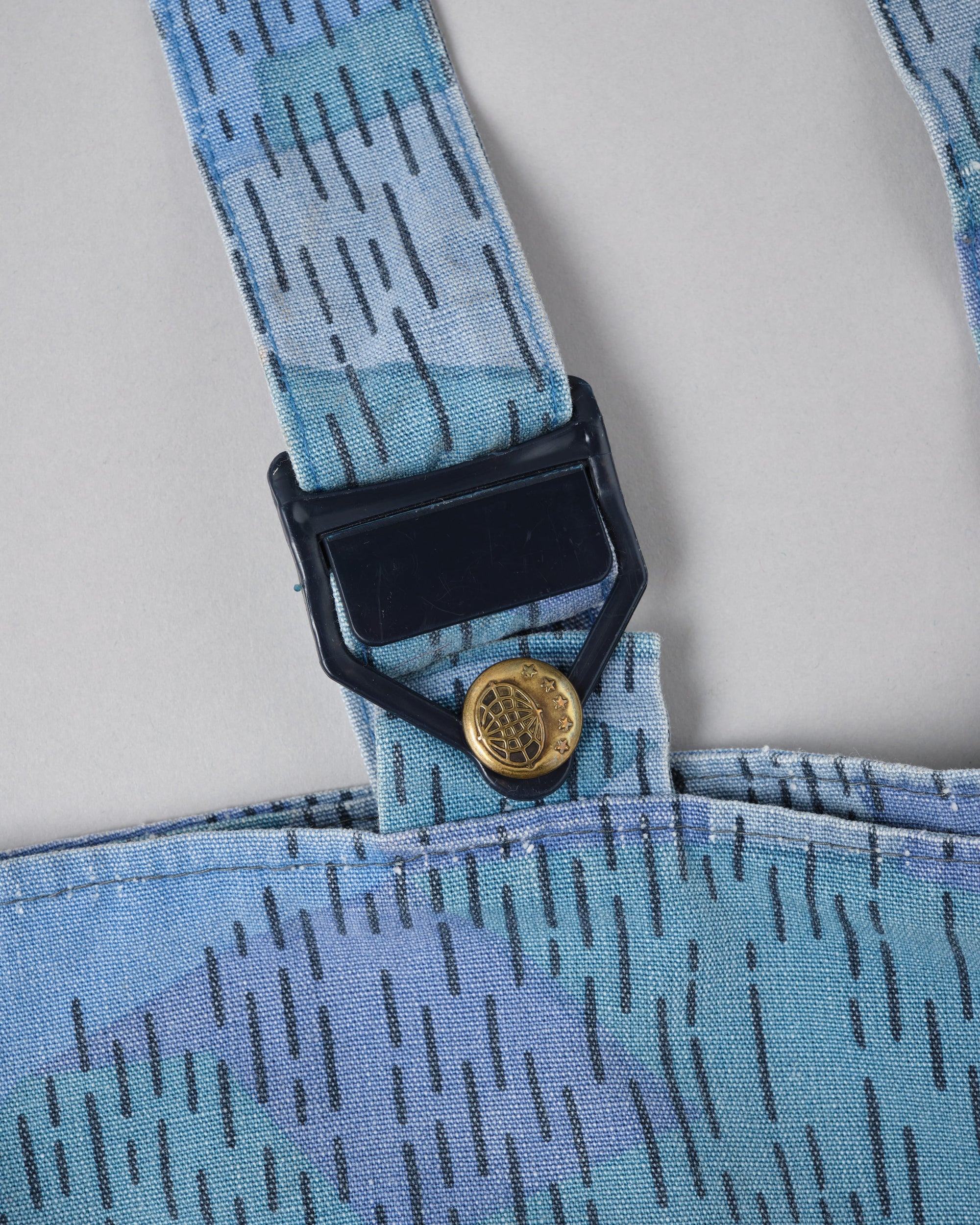 ［~80's］Czechoslovakian People's Militias & Fire Brigade Blue Splinter Pattern Camouflage Overalls