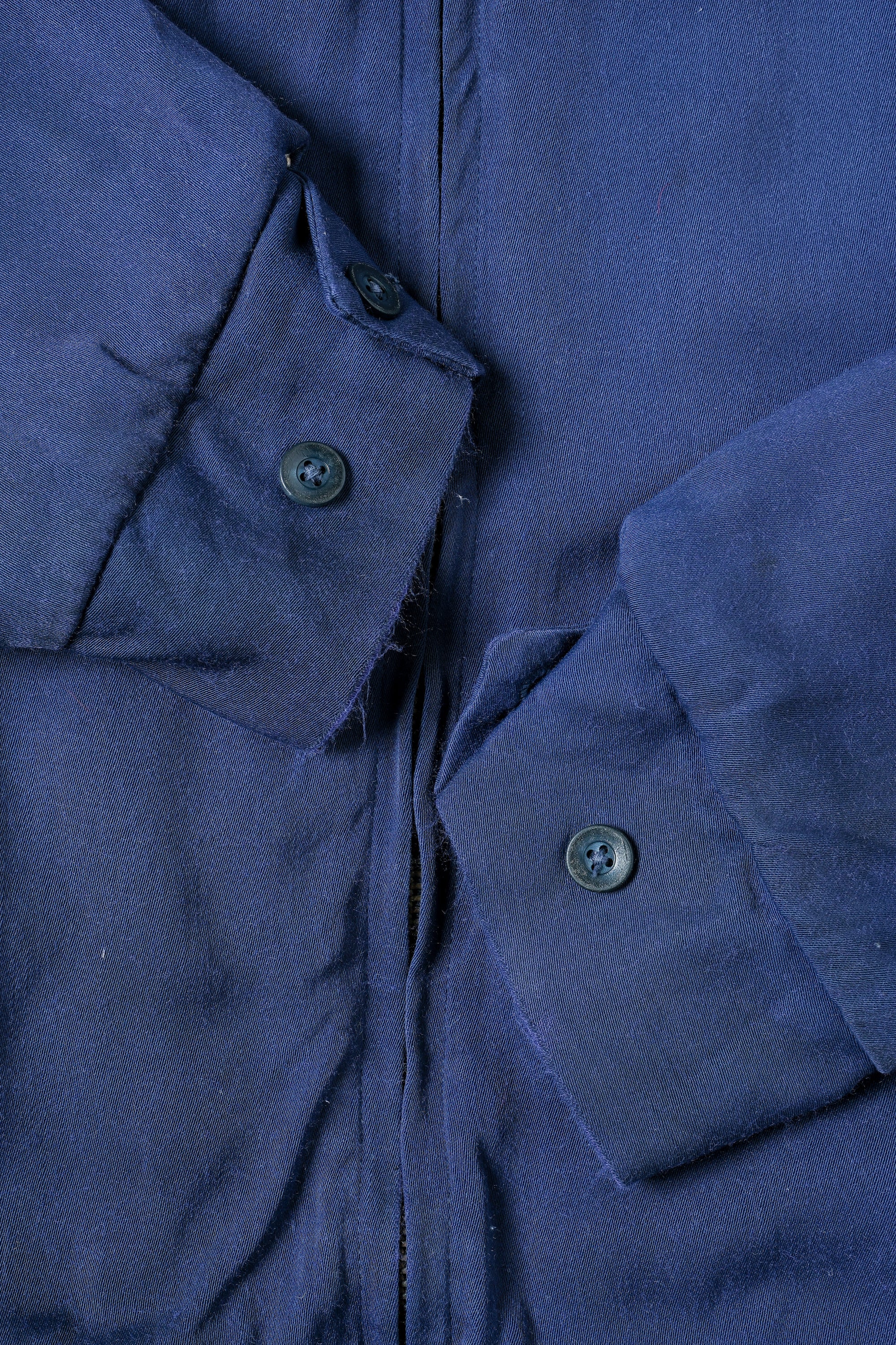 ［~50's］American Vintage Navy Rayon Gabardine Jacket