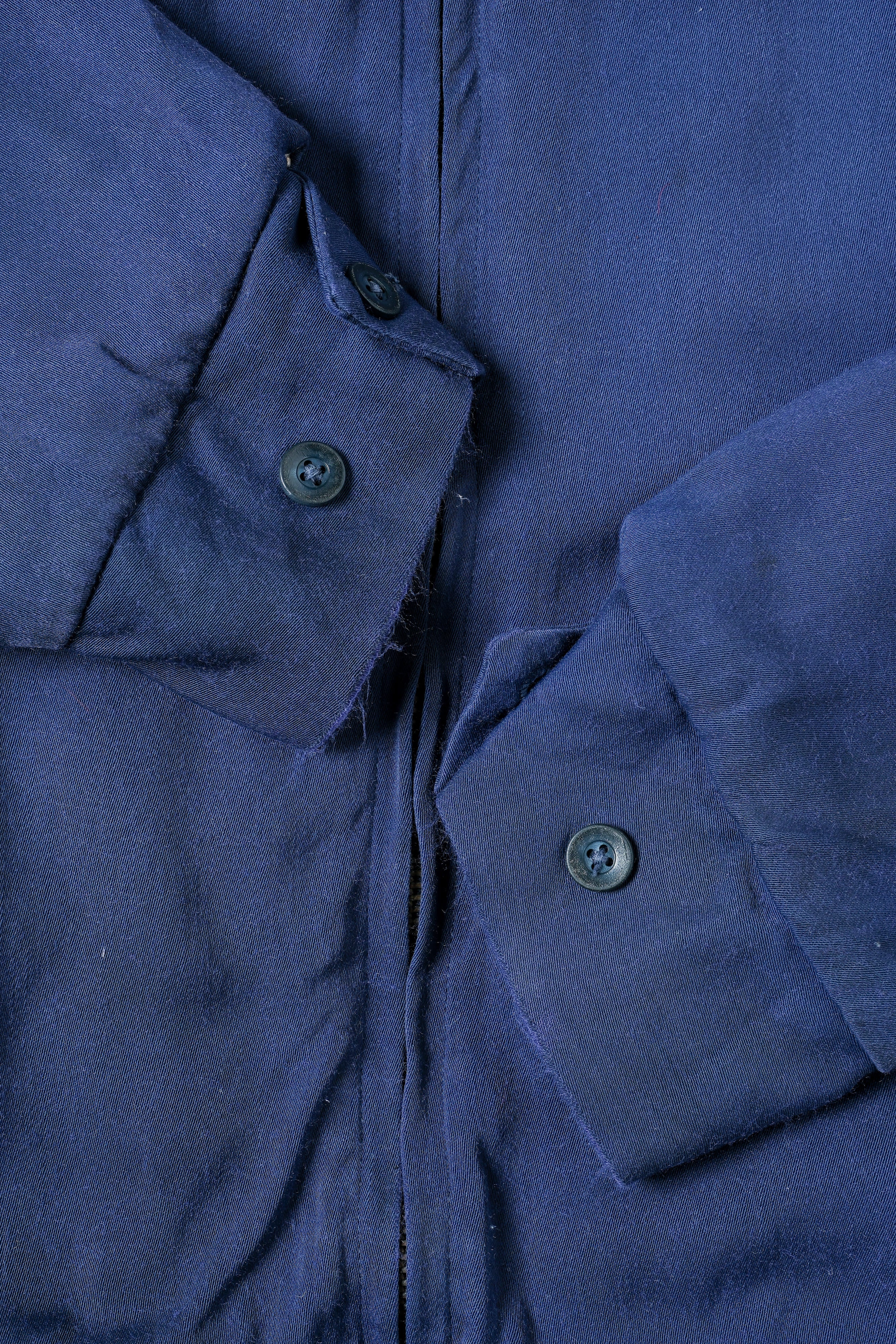 [~ 50's] American Vintage Navy Rayon Gabardine Jacket