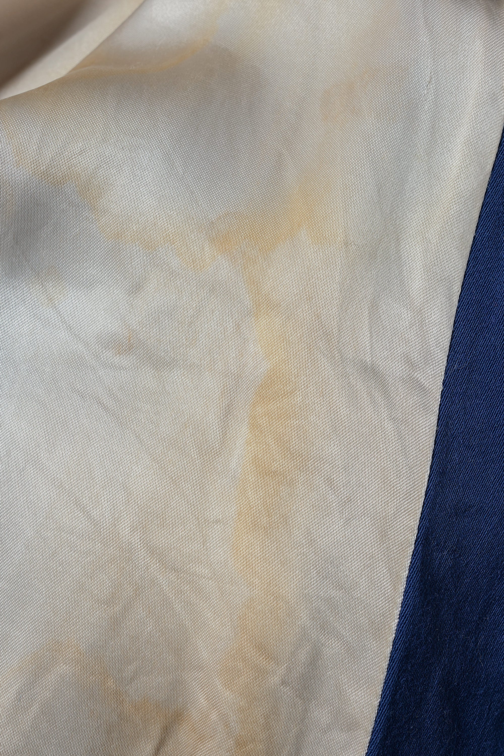 ［~50's］American Vintage Navy Rayon Gabardine Jacket
