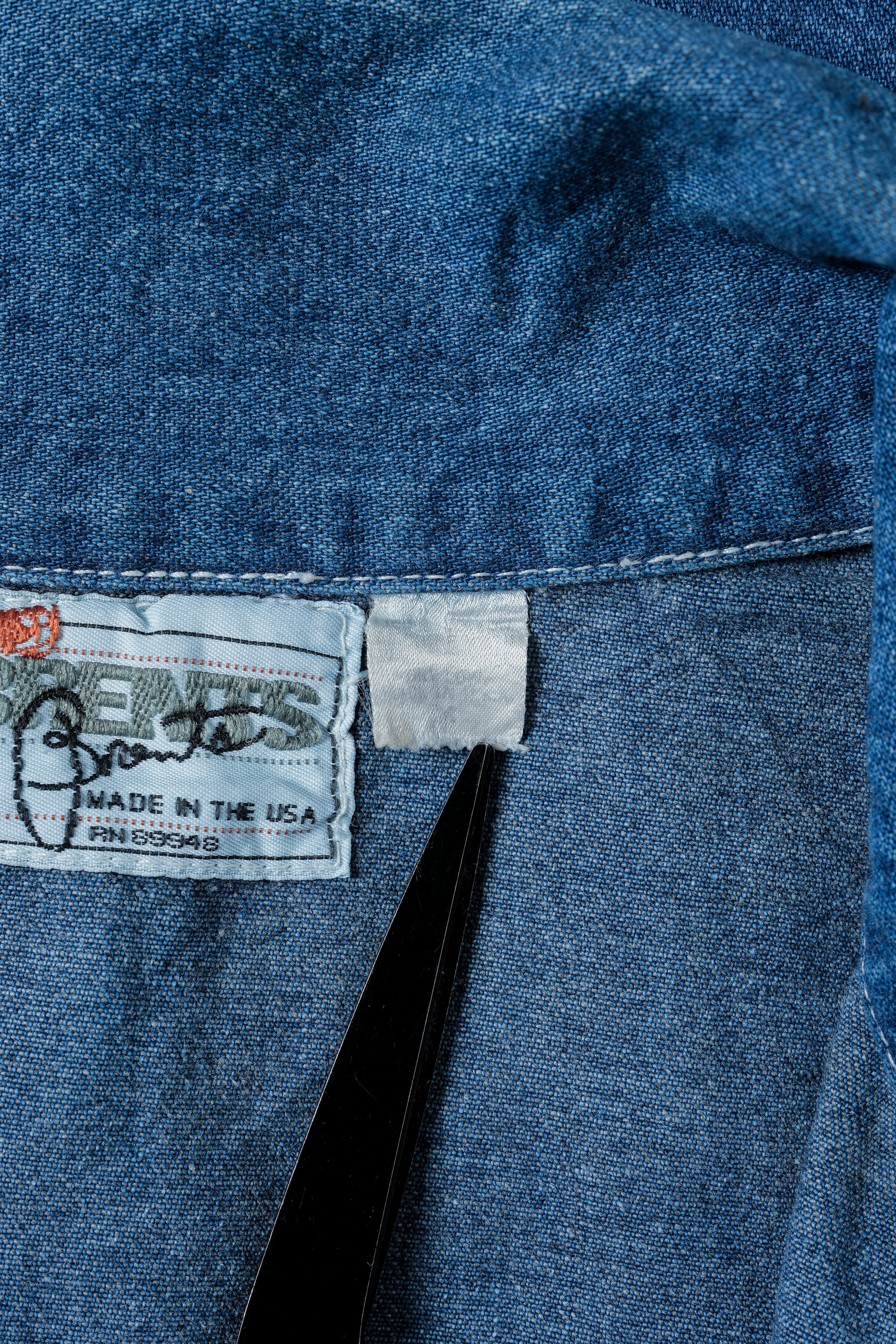 ［~90's］American Vintage U.S.ARMY Type Dungaree Denim Pullover Jumper Size.M