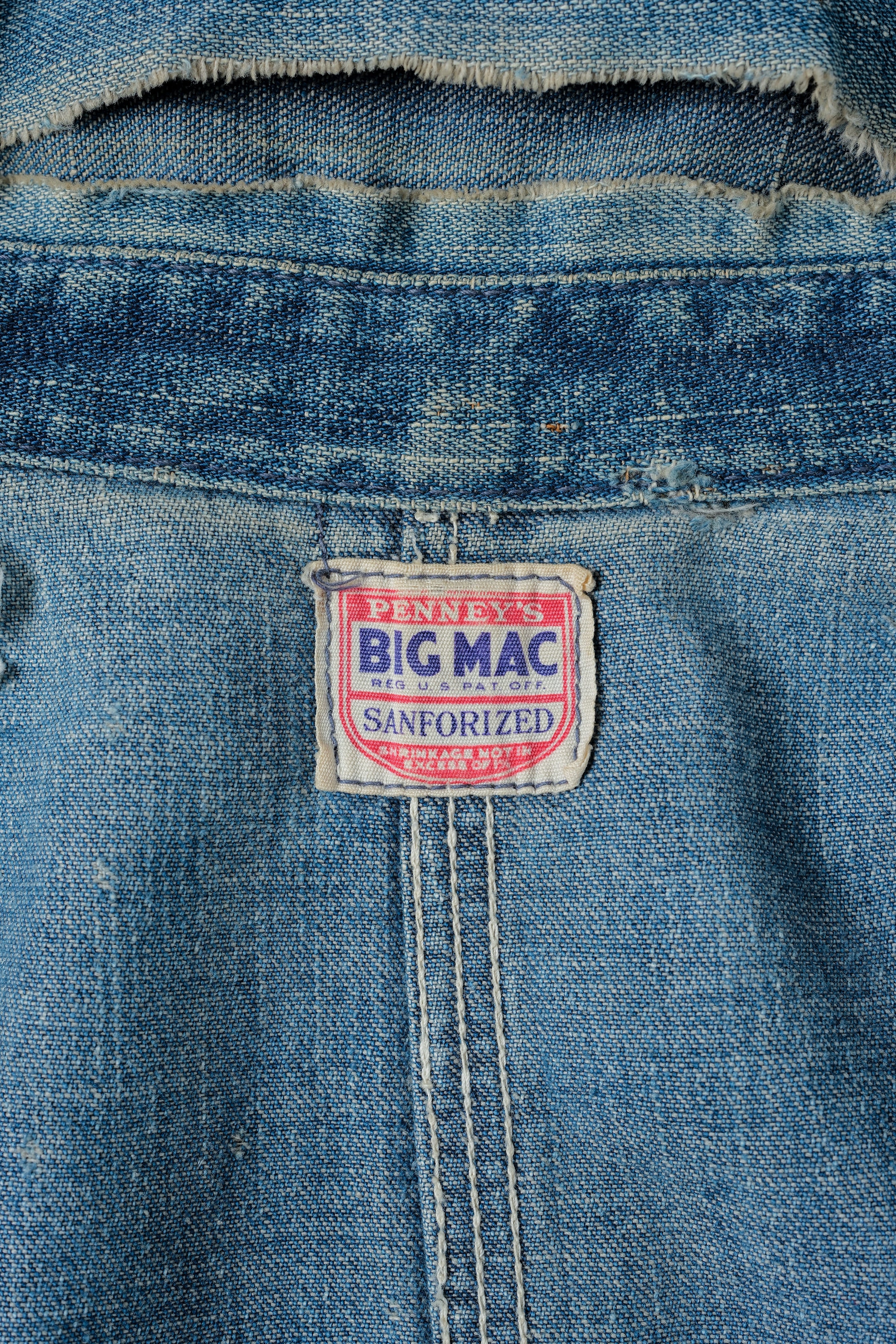 【~50's】American Vintage Denim Coverall "BIG MAC"