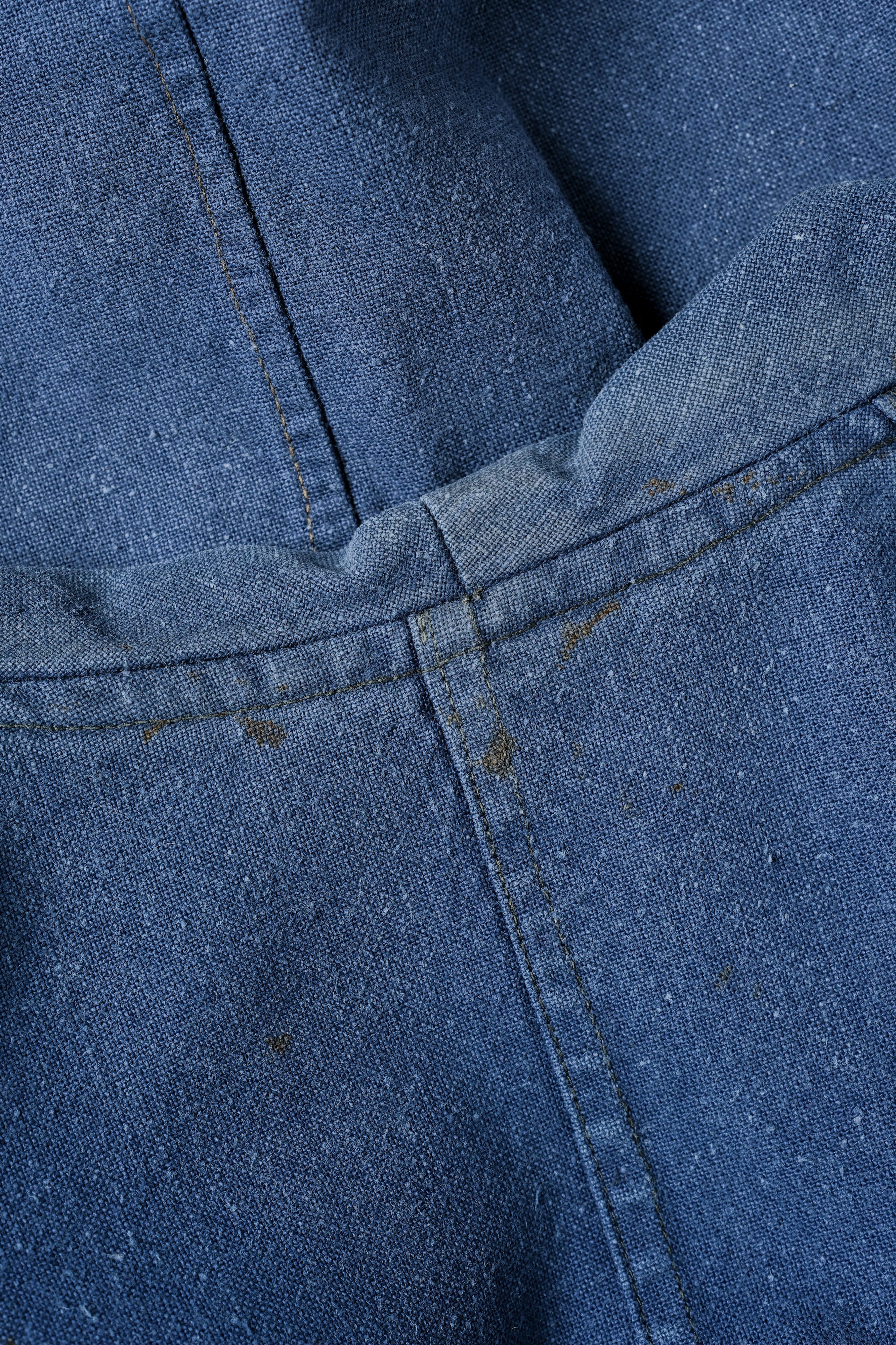 [~ 40's] French Vintage Indigo Metis Work Jacket