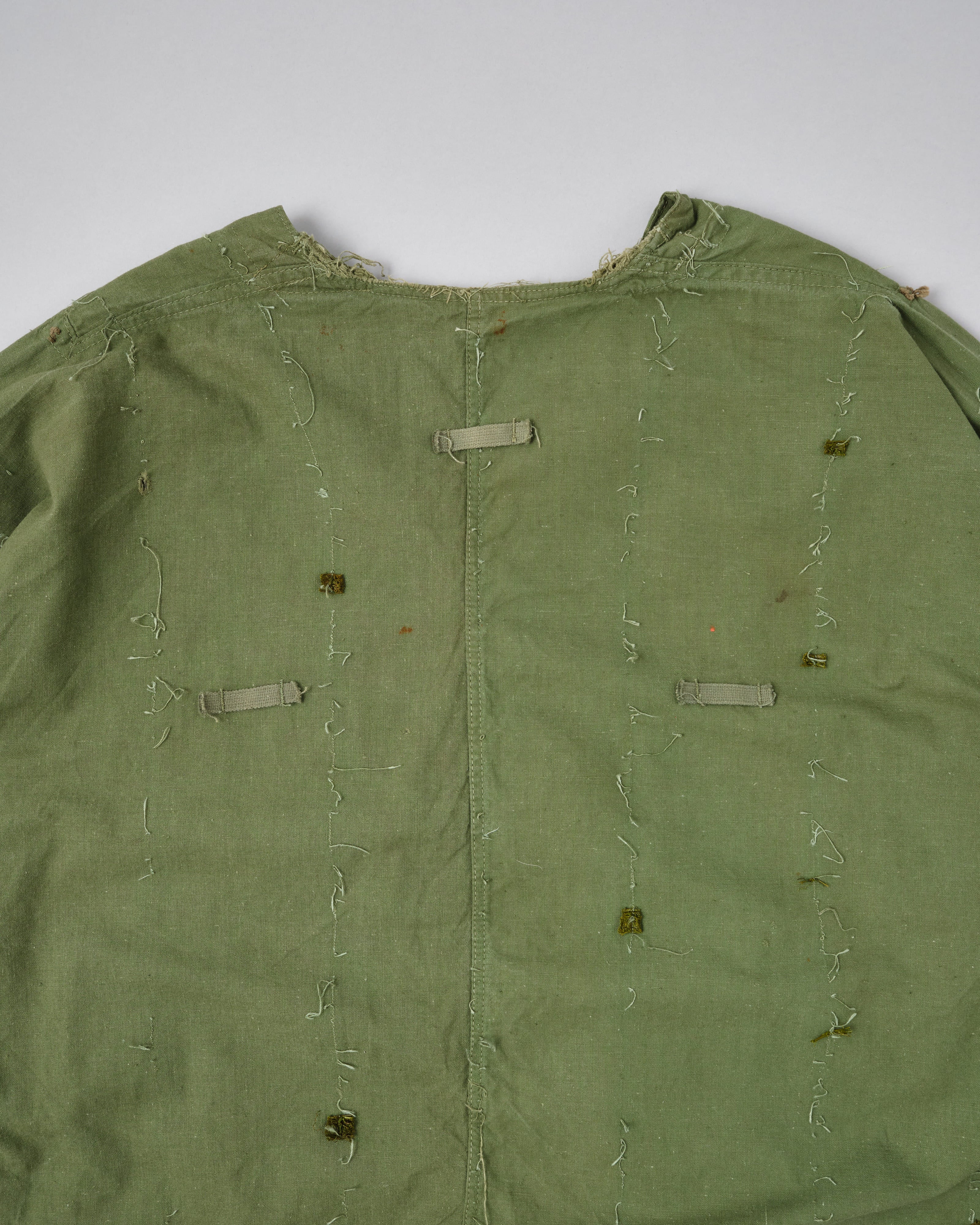 [~ 50's] Smock de tireur d'élite de coton vert de l'armée tchécoslovaque "modifié"