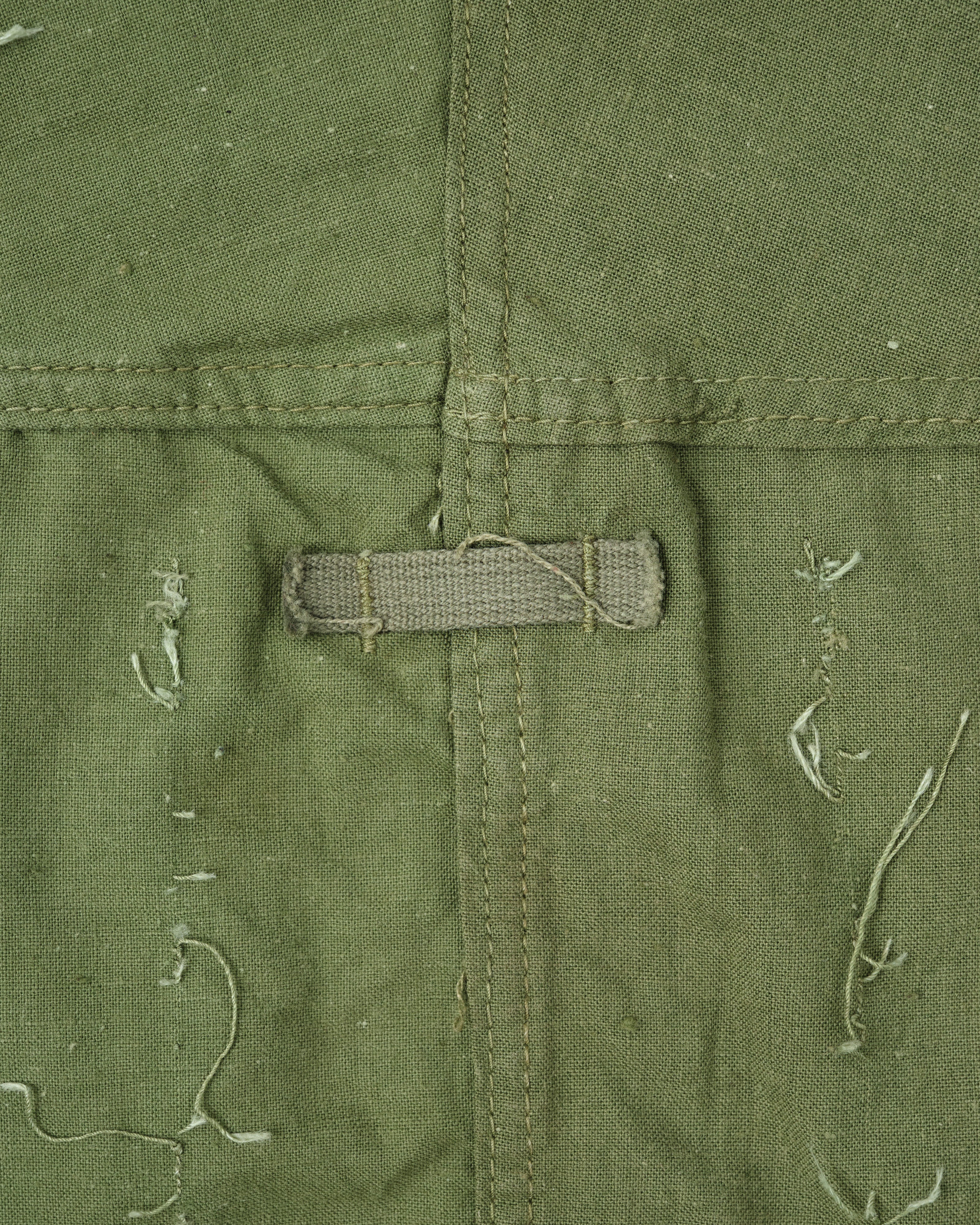 [~ 50's] Smock de tireur d'élite de coton vert de l'armée tchécoslovaque "modifié"