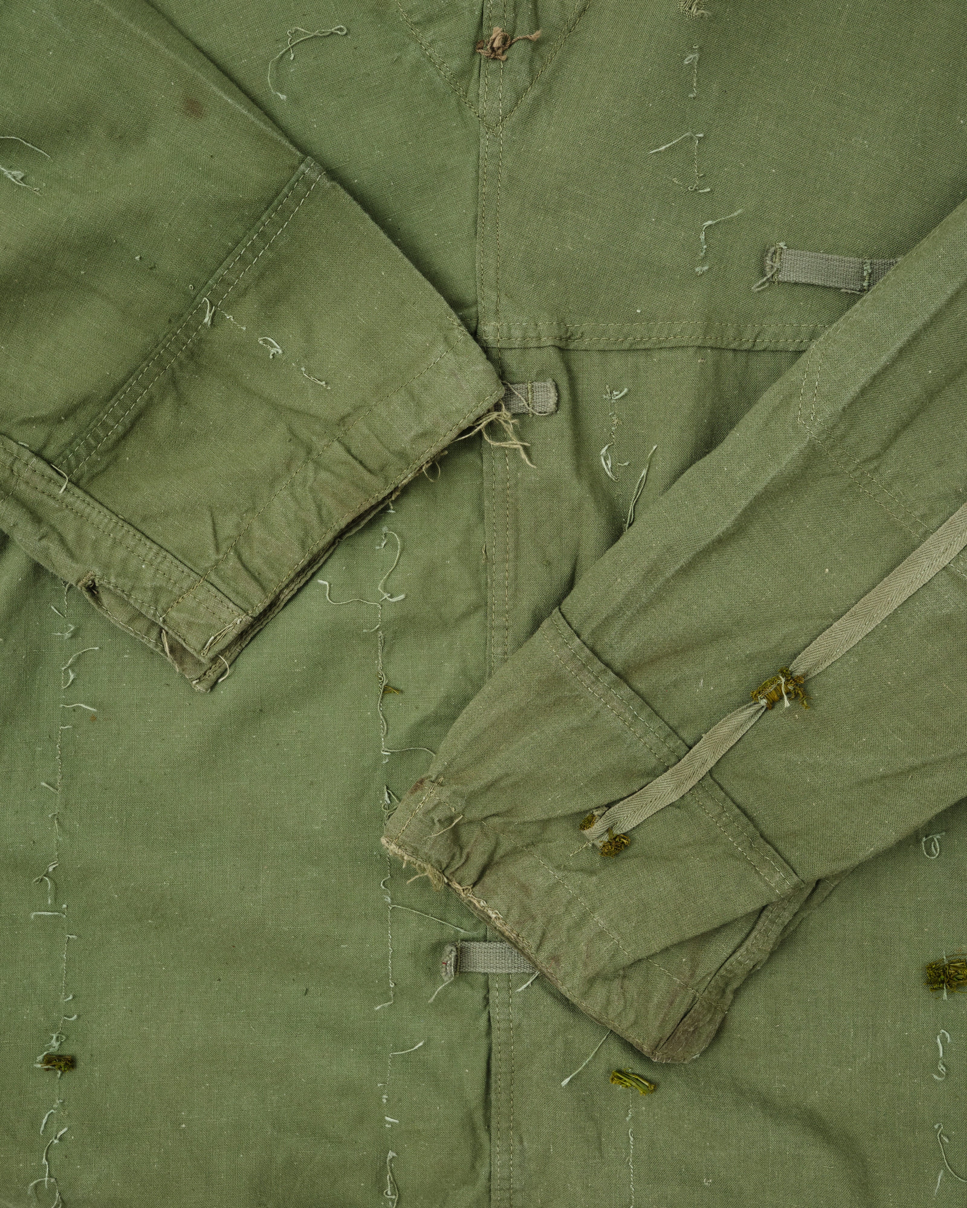 [~ 50's] Smock de tireur d'élite de coton vert de l'armée tchécoslovaque "modifié"