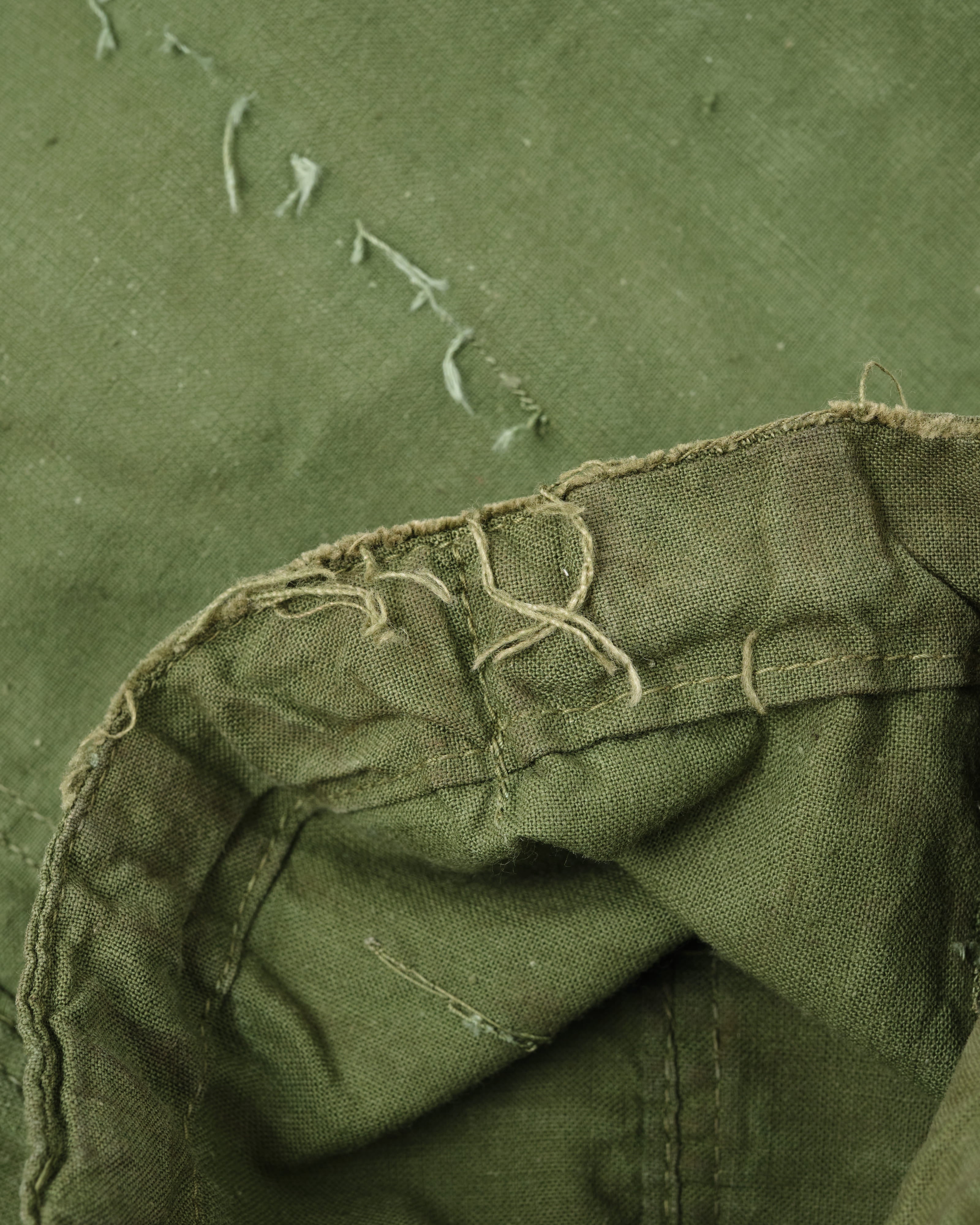 [~ 50's] Smock de tireur d'élite de coton vert de l'armée tchécoslovaque "modifié"