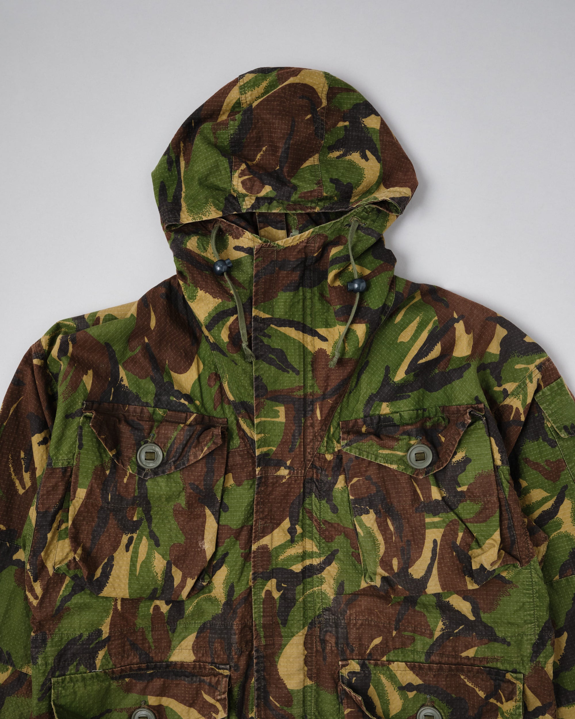 ［~90's］British Vintage DPM Camouflage Ripstop Windproof Smock Made by SASS