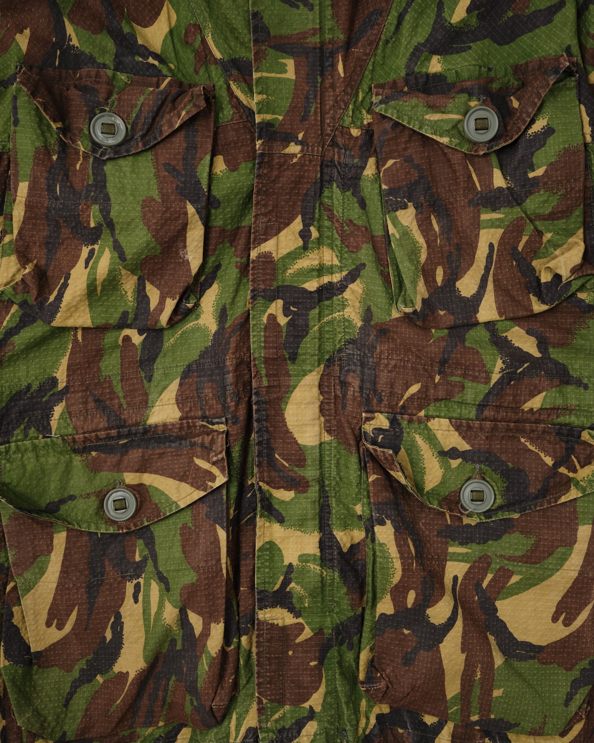 ［~90's］British Vintage DPM Camouflage Ripstop Windproof Smock Made by SASS