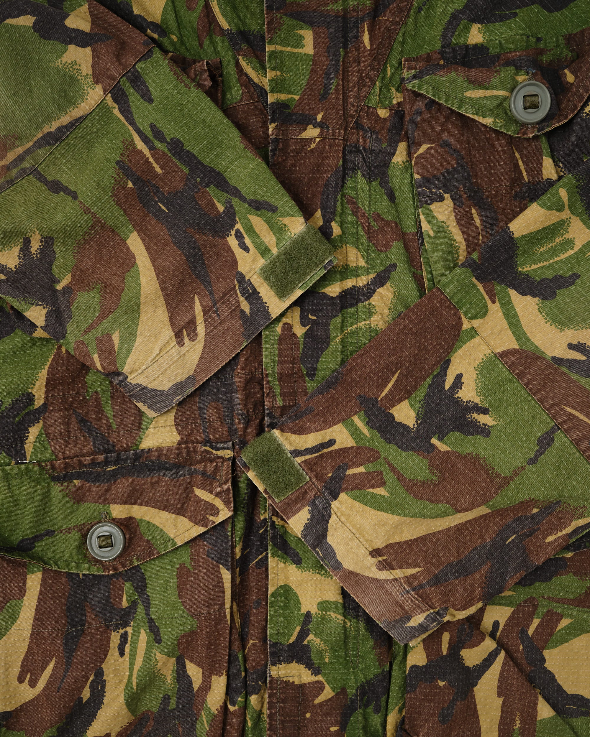 ［~90's］British Vintage DPM Camouflage Ripstop Windproof Smock Made by SASS