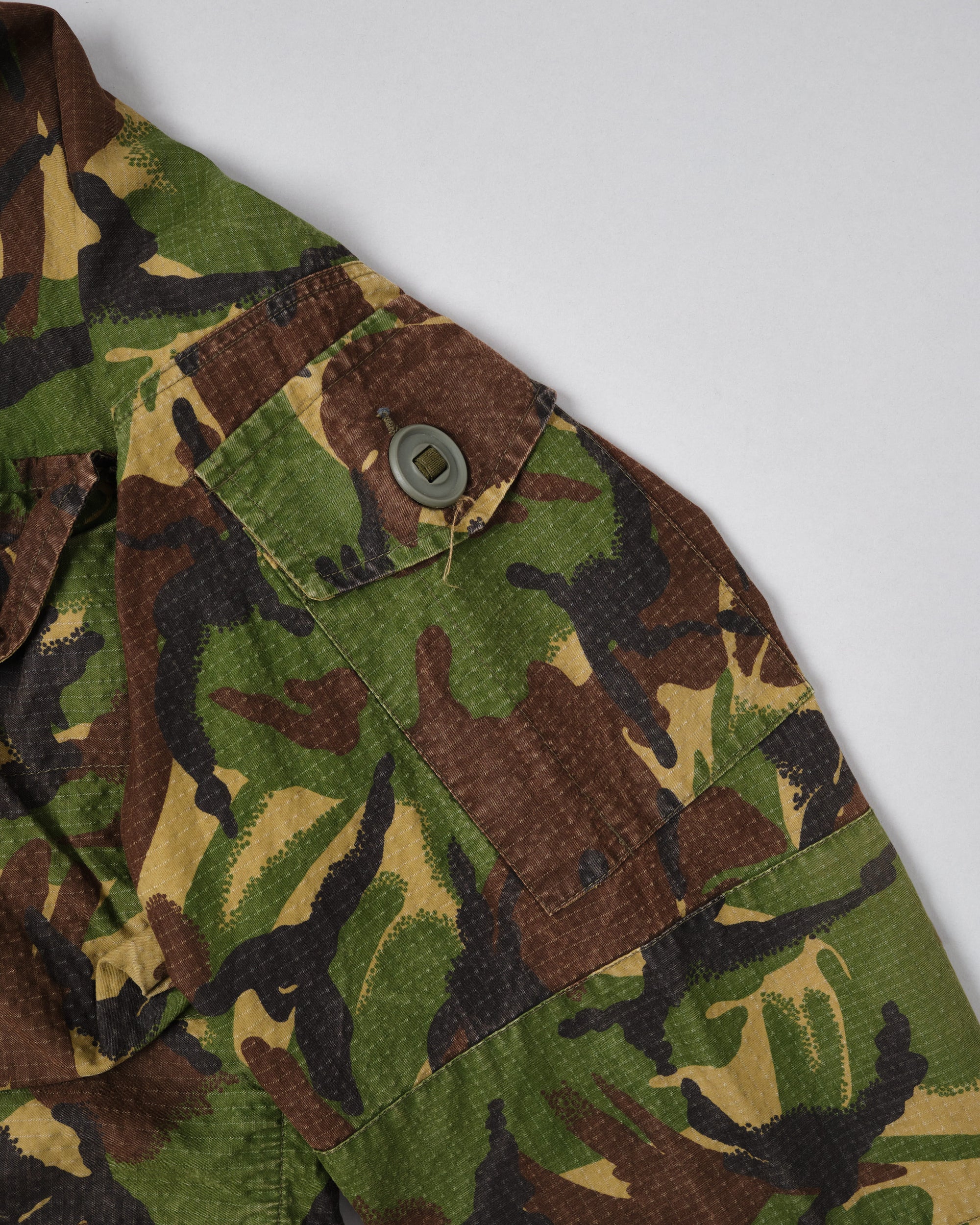 ［~90's］British Vintage DPM Camouflage Ripstop Windproof Smock Made by SASS