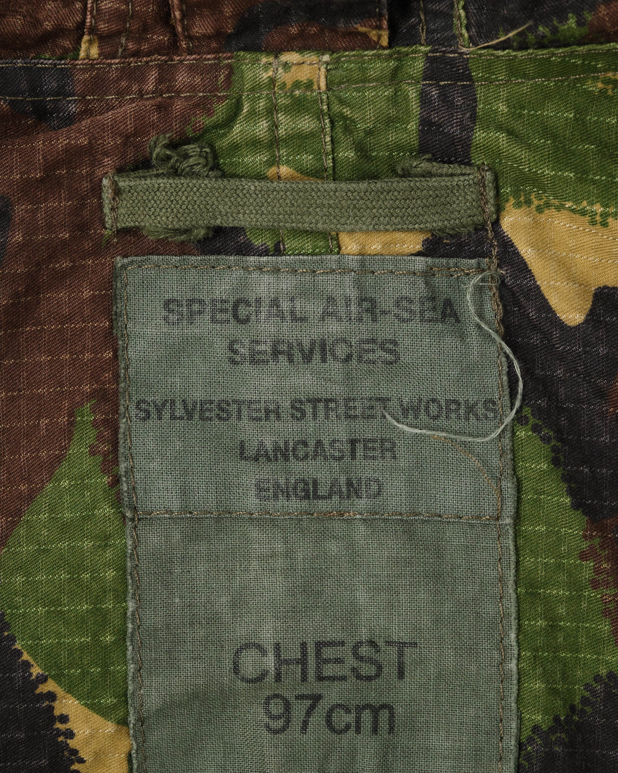 ［~90's］British Vintage DPM Camouflage Ripstop Windproof Smock Made by SASS