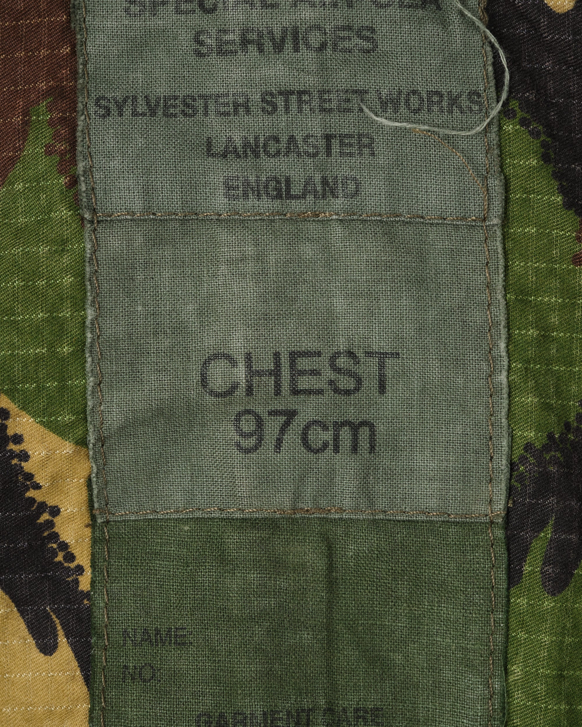 ［~90's］British Vintage DPM Camouflage Ripstop Windproof Smock Made by SASS
