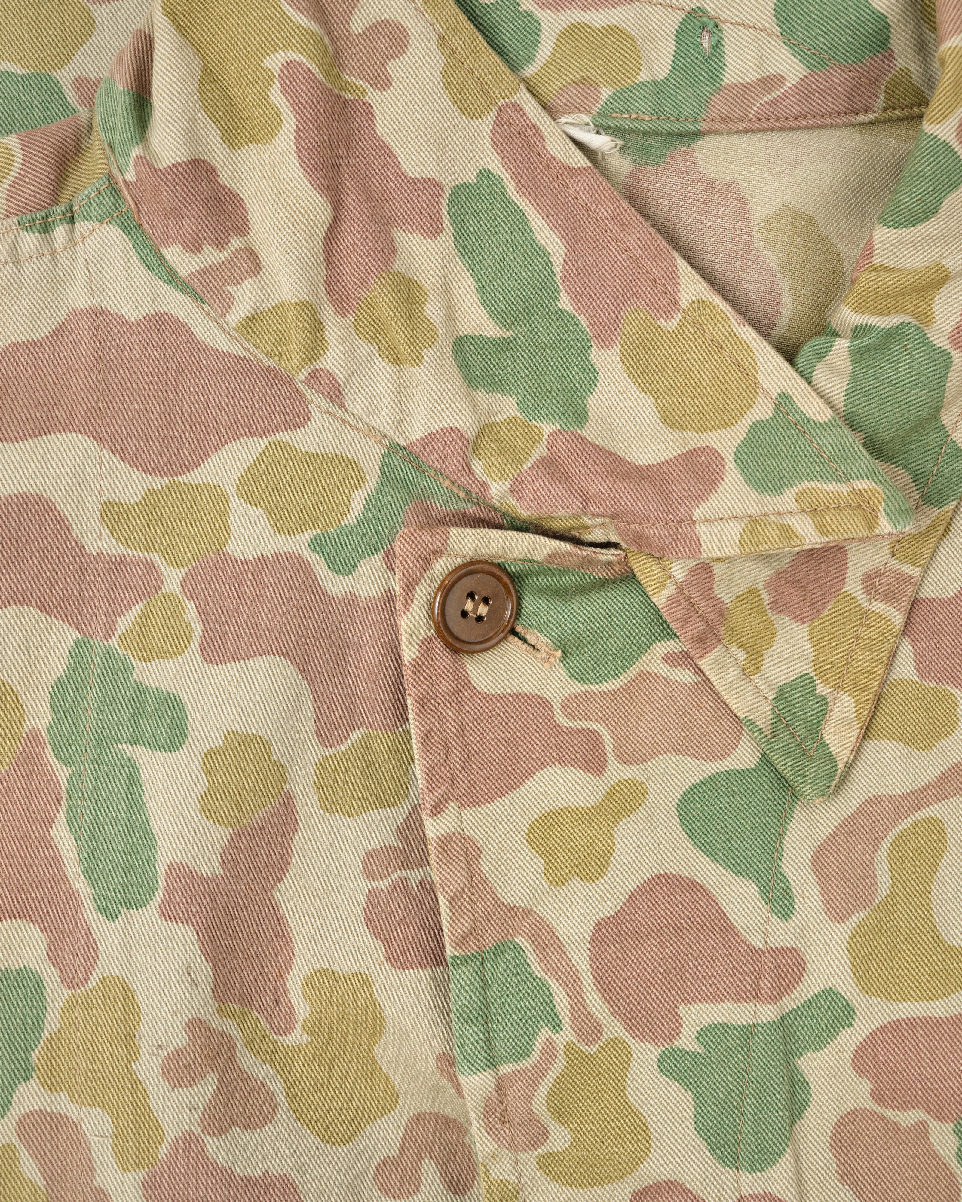 【~50's】Dutch Army Frogskin Camouflage Field Jacket Size.50
