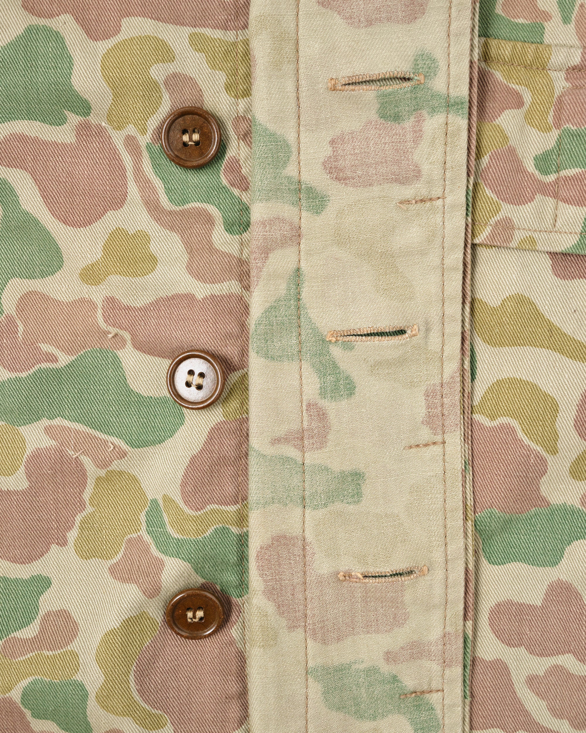 ［~50's］Dutch Army Frogskin Camouflage Field Jacket Size.50
