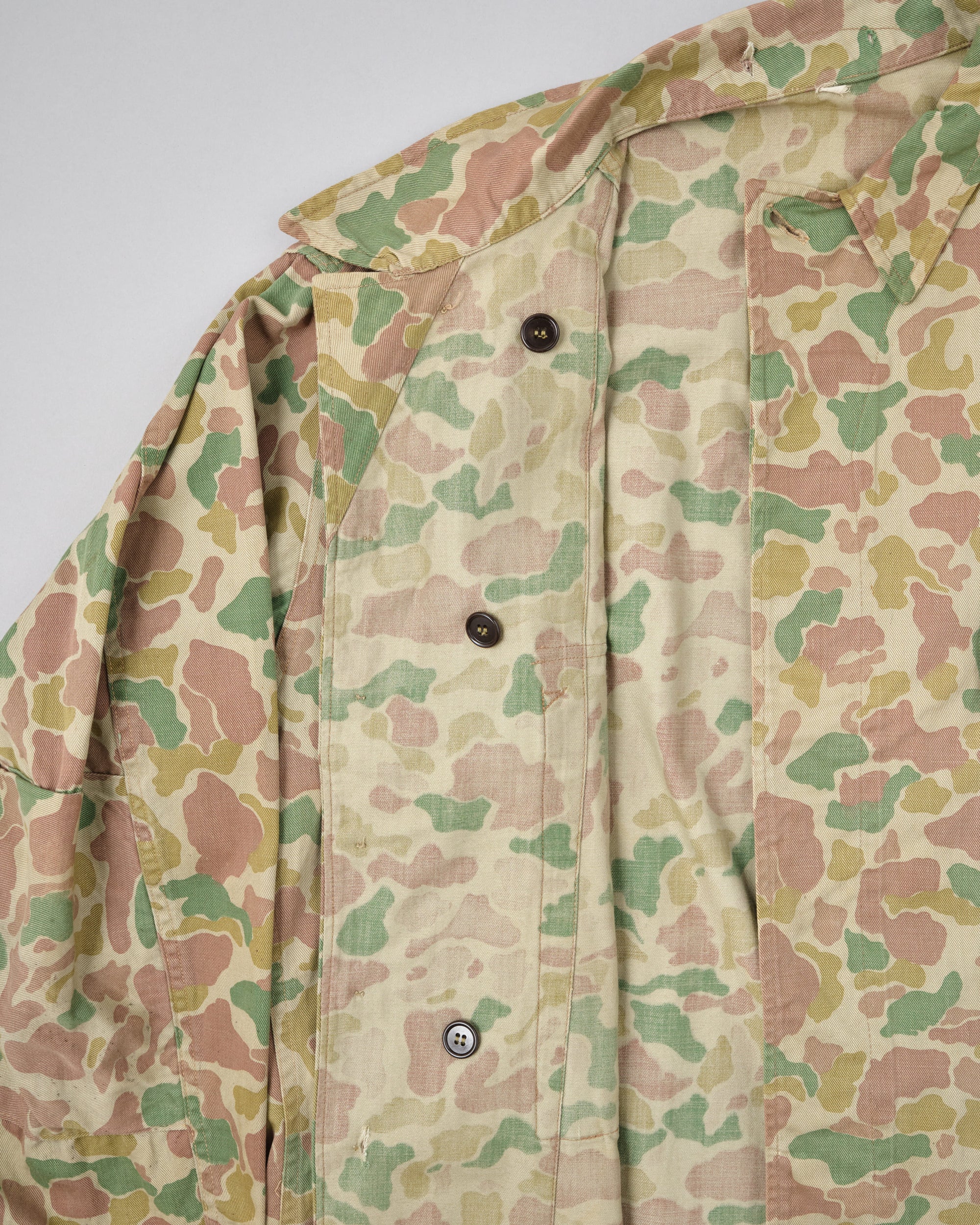 ［~50's］Dutch Army Frogskin Camouflage Field Jacket Size.50