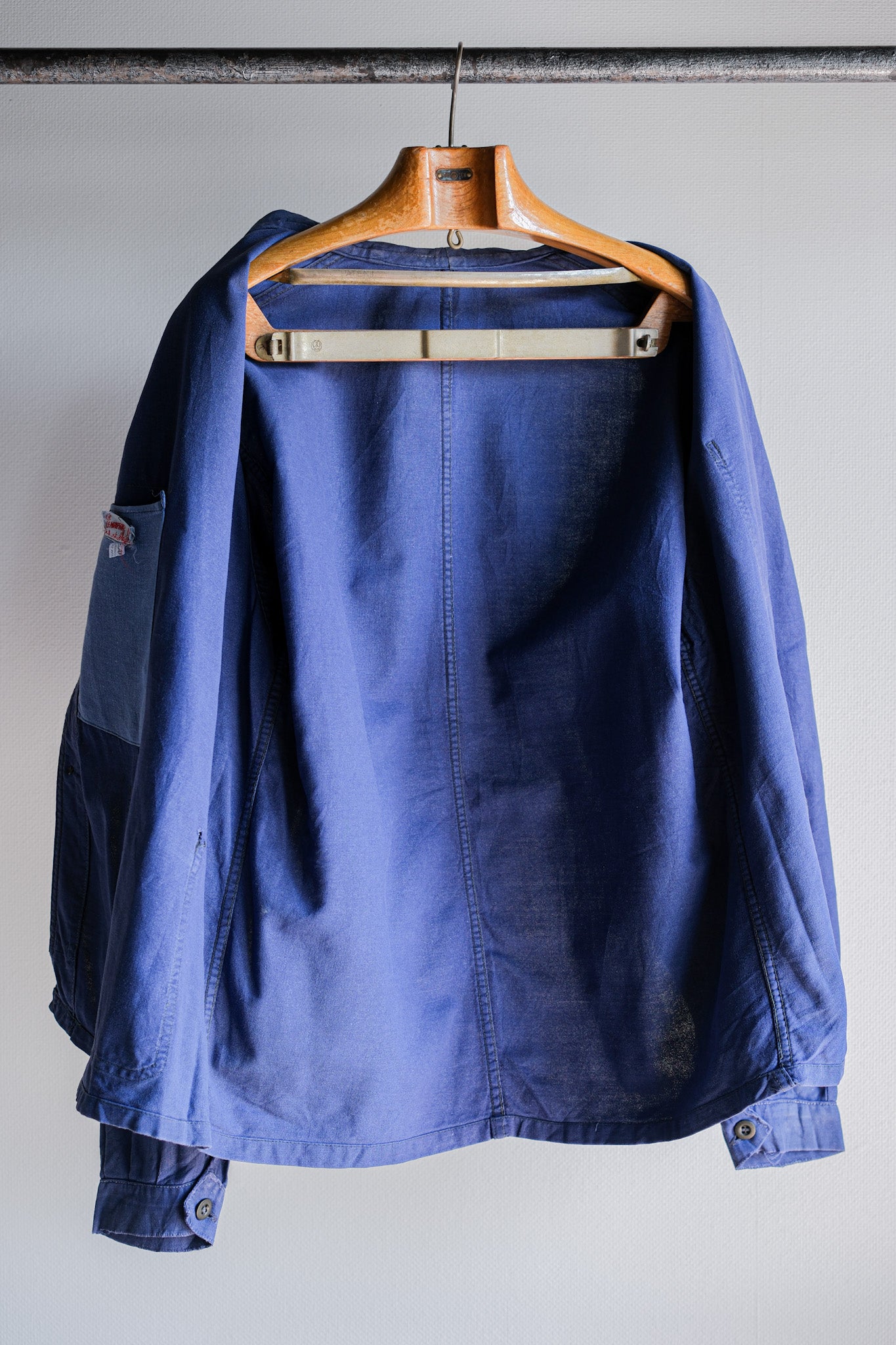 【~50's】French Vintage Blue Metis Work Jacket