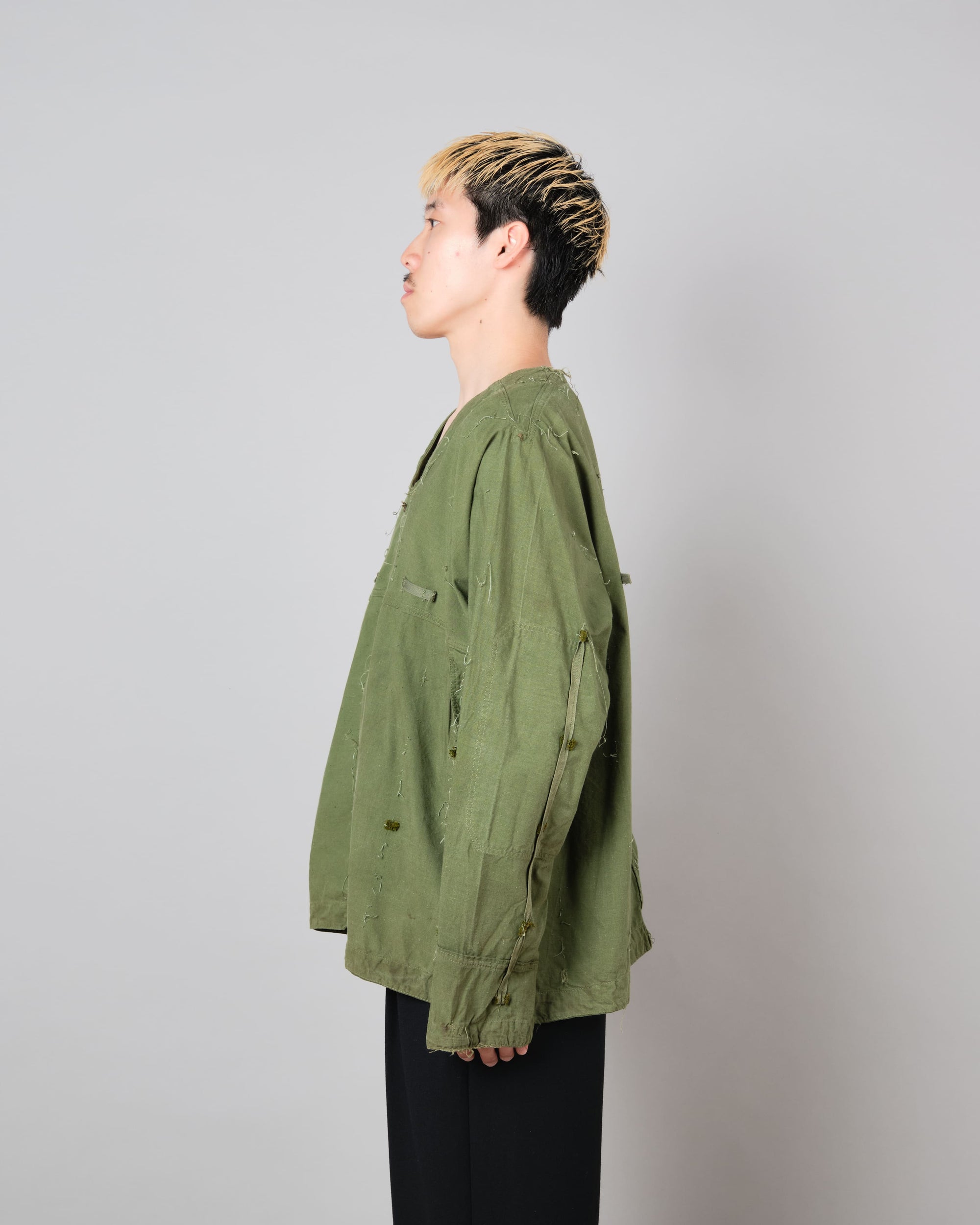 ［~50’s］Czechoslovakian Army Green Cotton Sniper Smock "Modified"