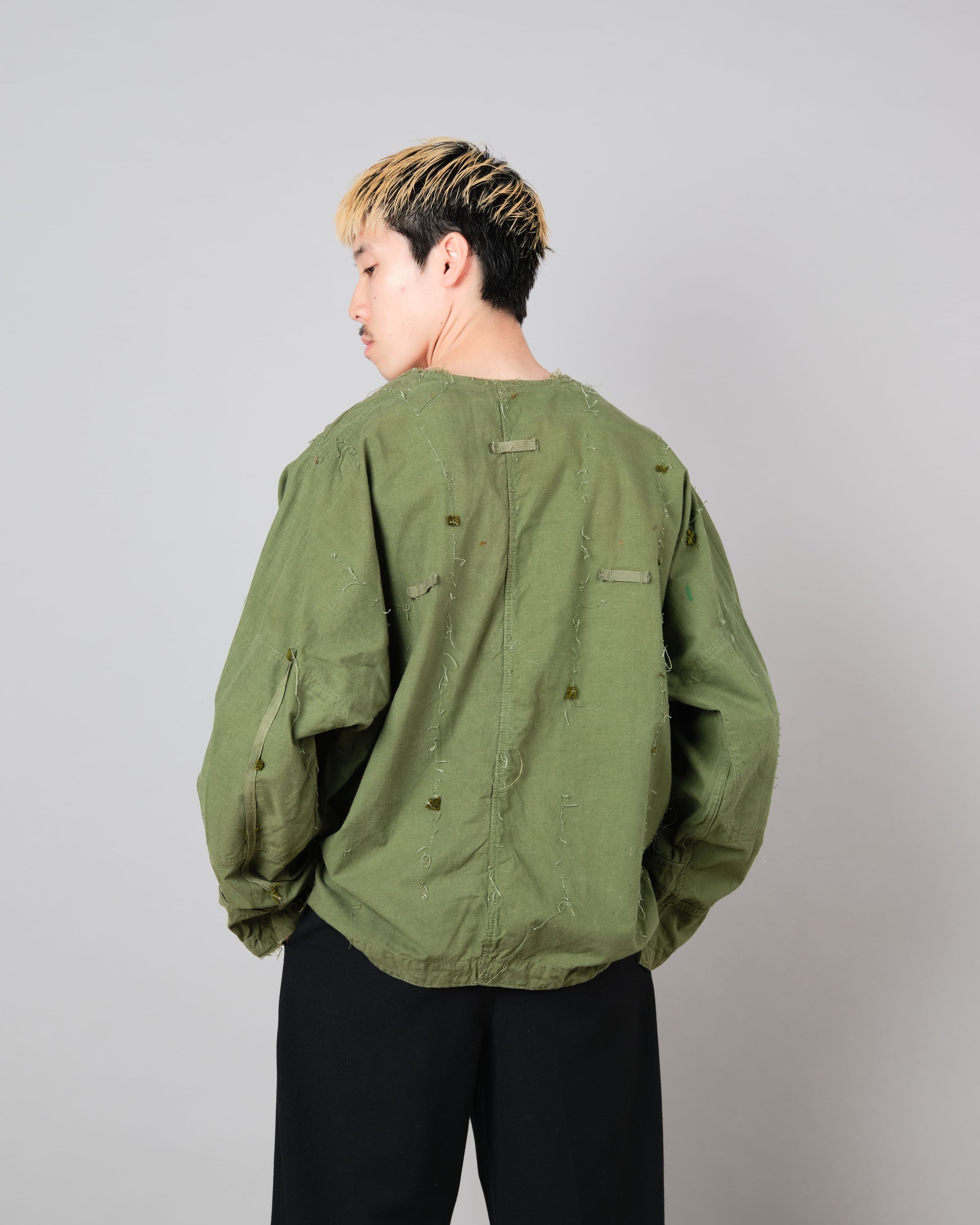 ［~50’s］Czechoslovakian Army Green Cotton Sniper Smock "Modified"