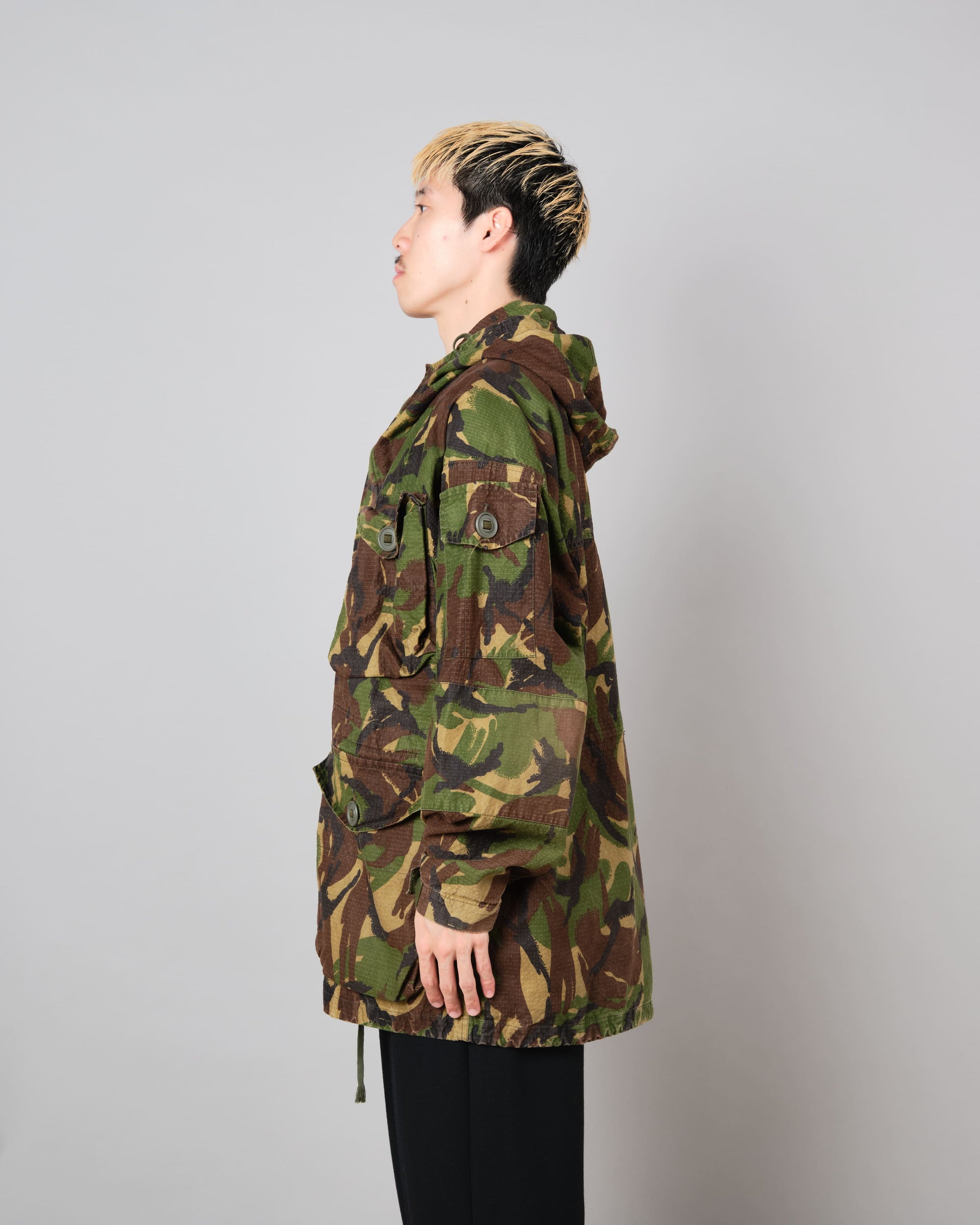 ［~90's］British Vintage DPM Camouflage Ripstop Windproof Smock Made by SASS