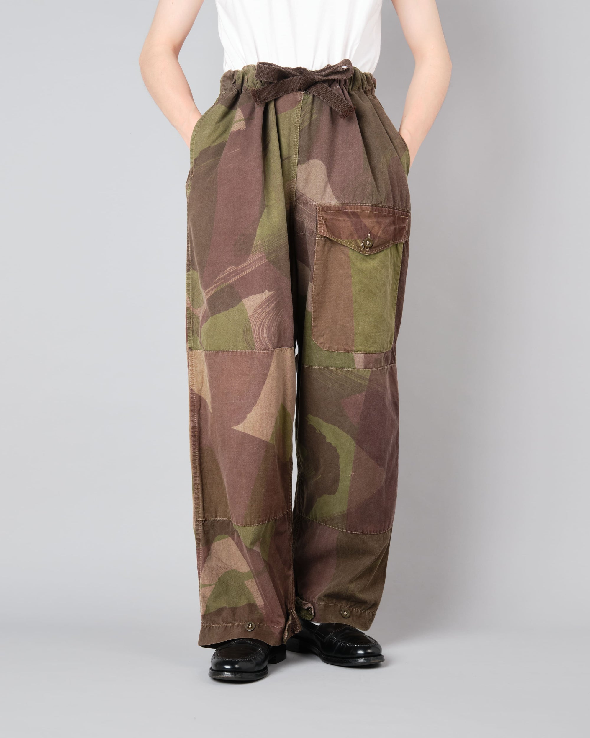 ［~40's］WWII British Army Camouflage Windproof Trousers Size.2 "SAS"