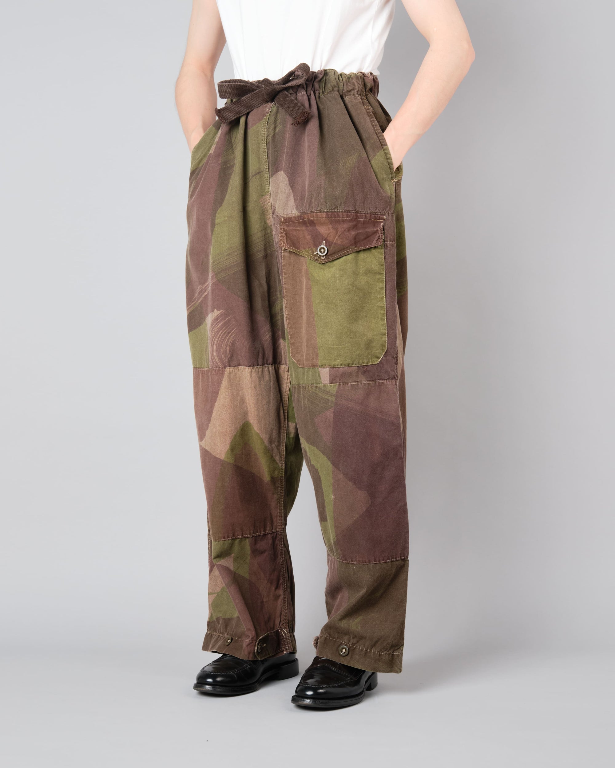 ［~40's］WWII British Army Camouflage Windproof Trousers Size.2 "SAS"