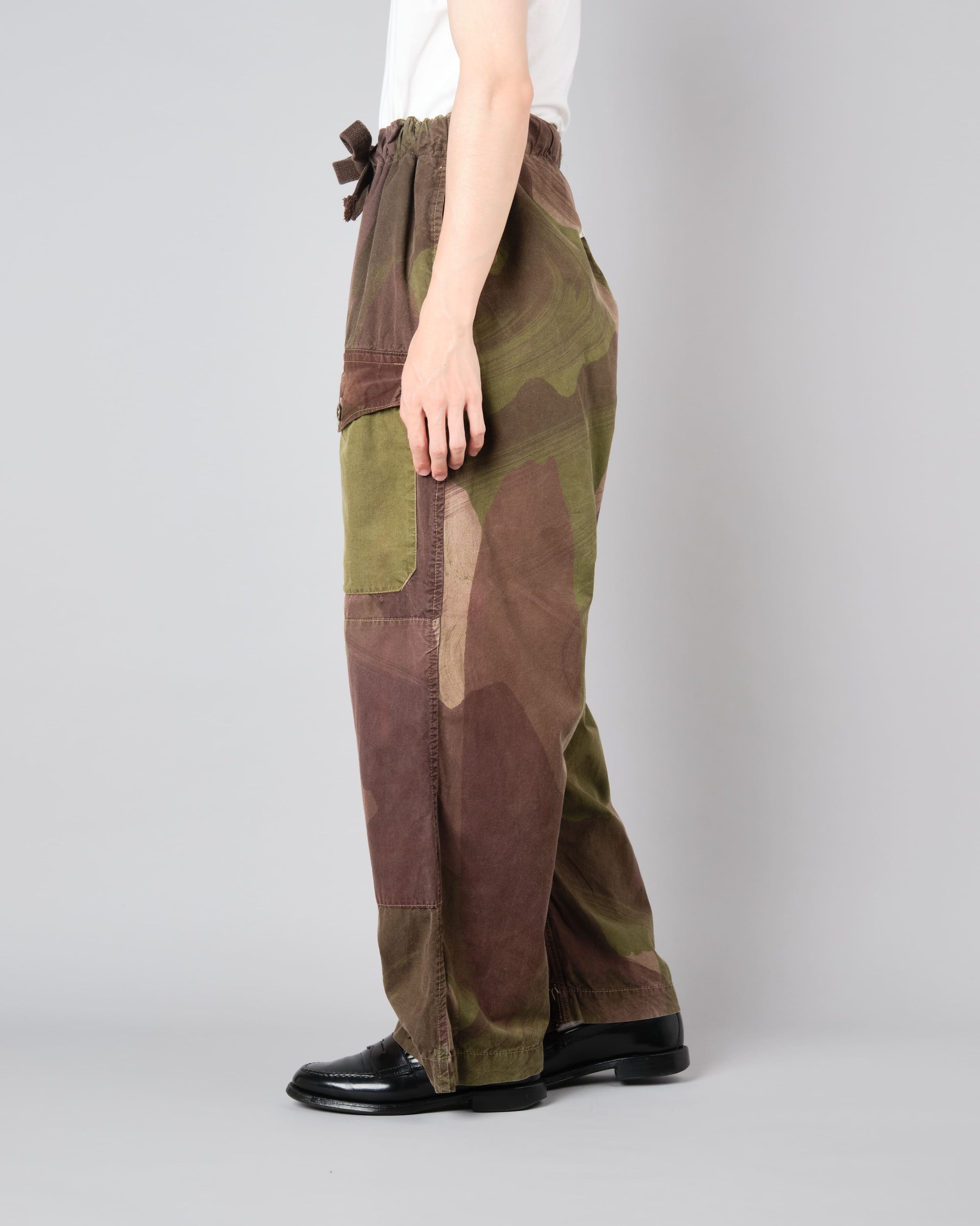 ［~40's］WWII British Army Camouflage Windproof Trousers Size.2 "SAS"