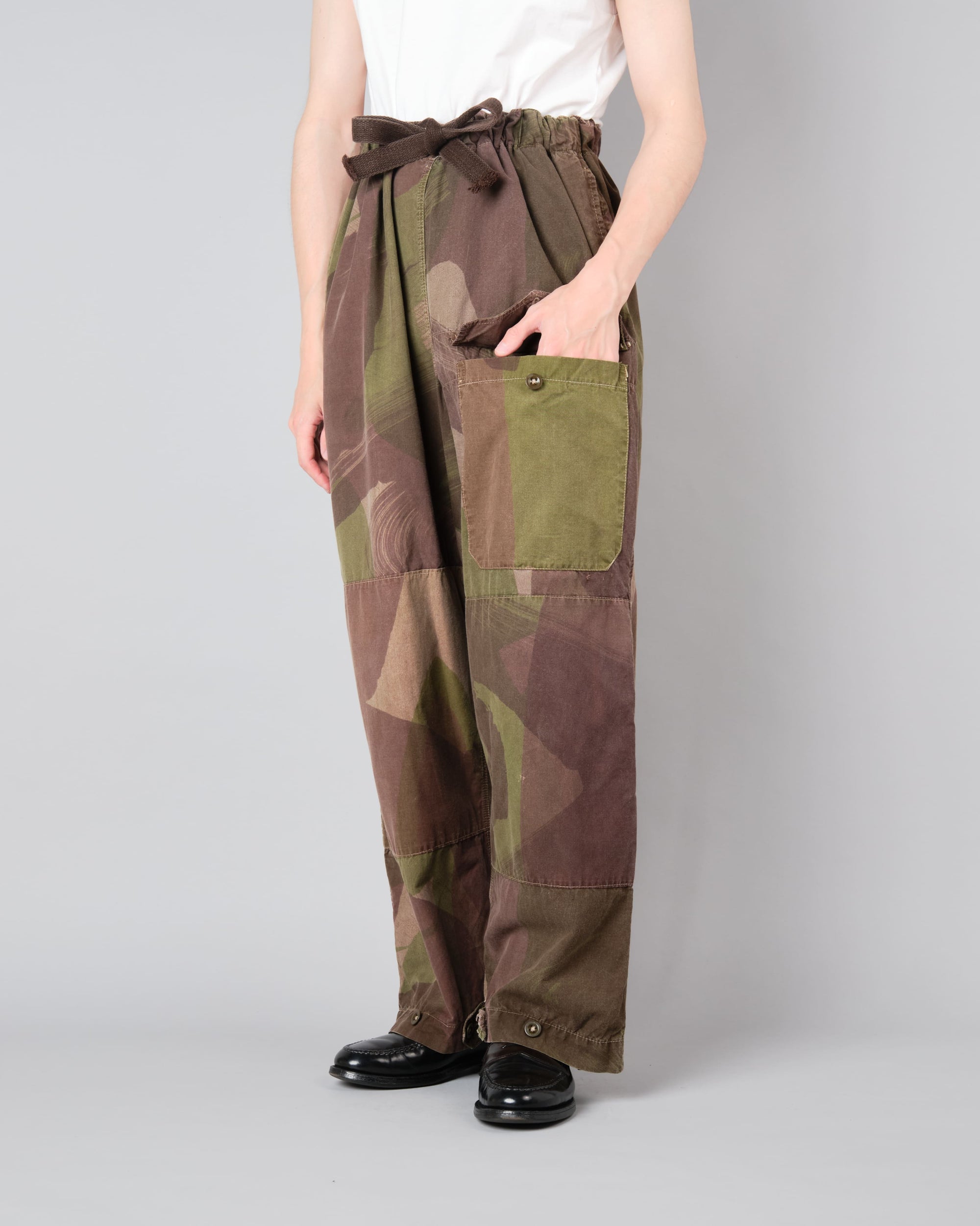 ［~40's］WWII British Army Camouflage Windproof Trousers Size.2 "SAS"