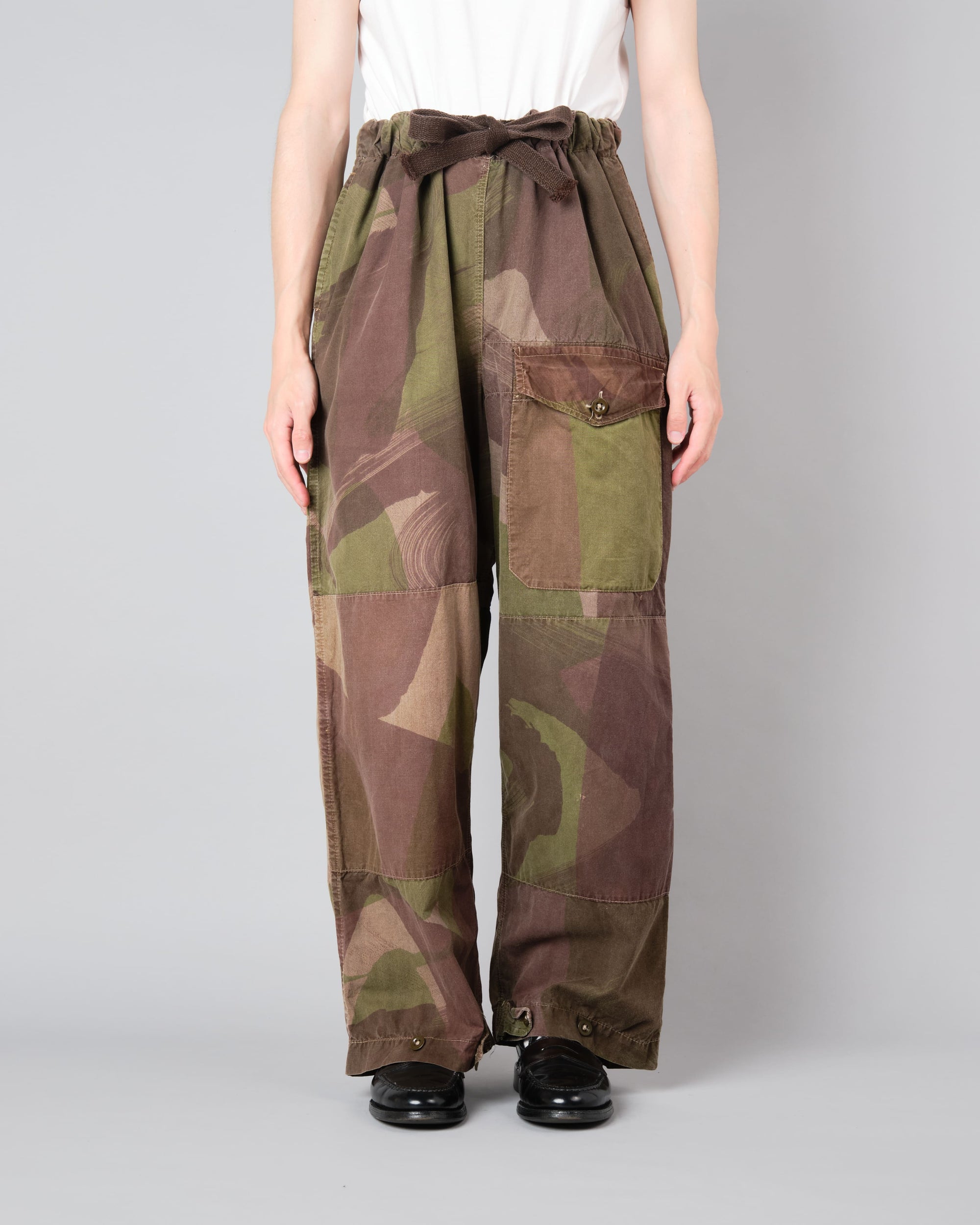 ［~40's］WWII British Army Camouflage Windproof Trousers Size.2 "SAS"