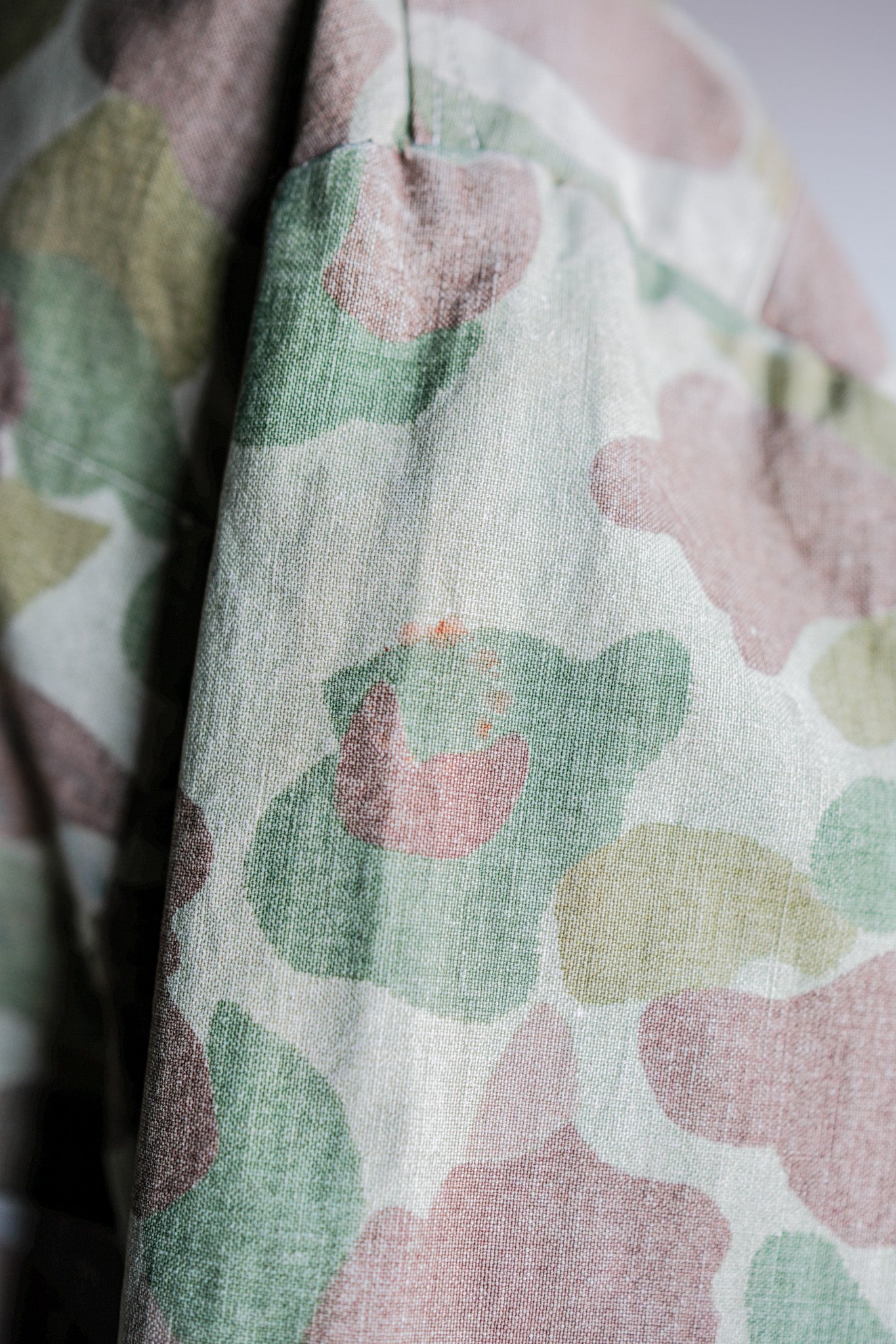 【~50's】American Vintage Occupation Taylor Made Frogskin Camouflage Jacket "U.S.M.C Material"