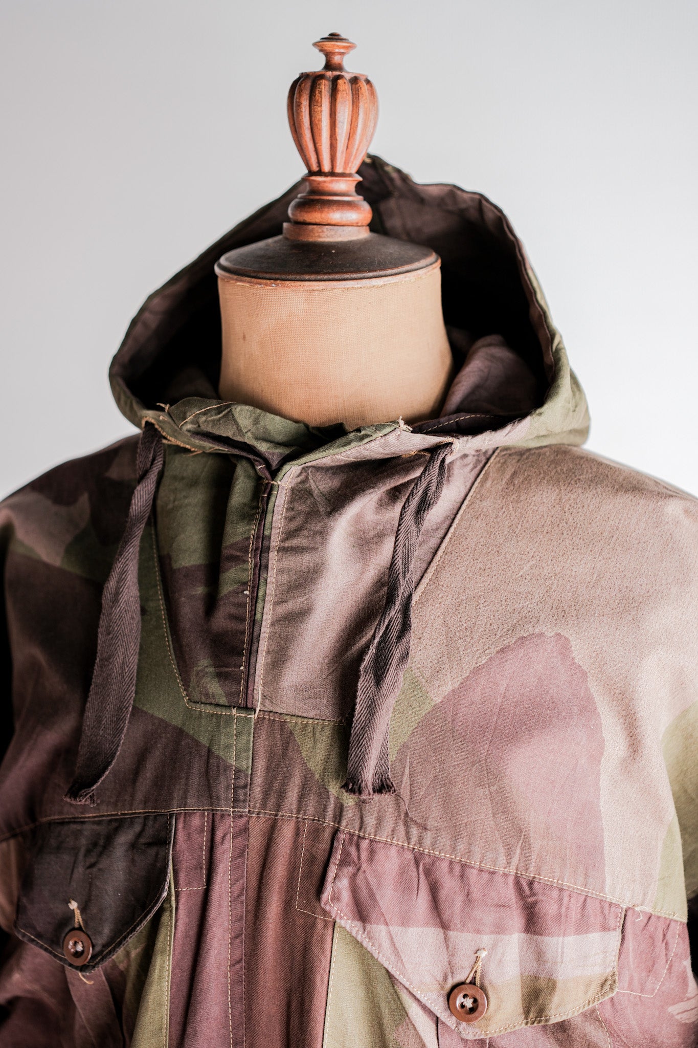 [~ 40's] WWⅡ British Army Camouflage WindProof Smock 