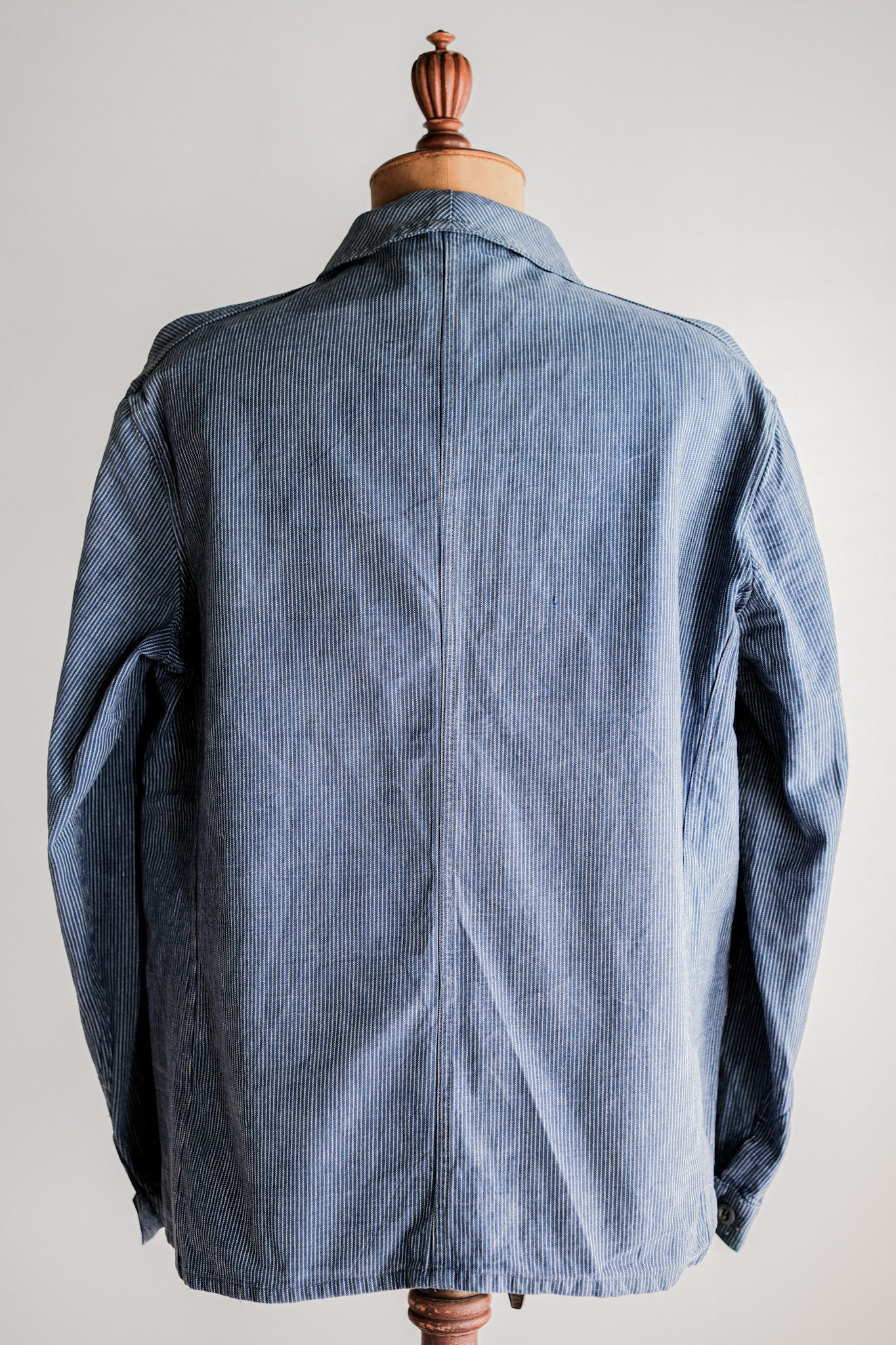 ［~40's］Italian Vintage Cotton Striped Work Jacket