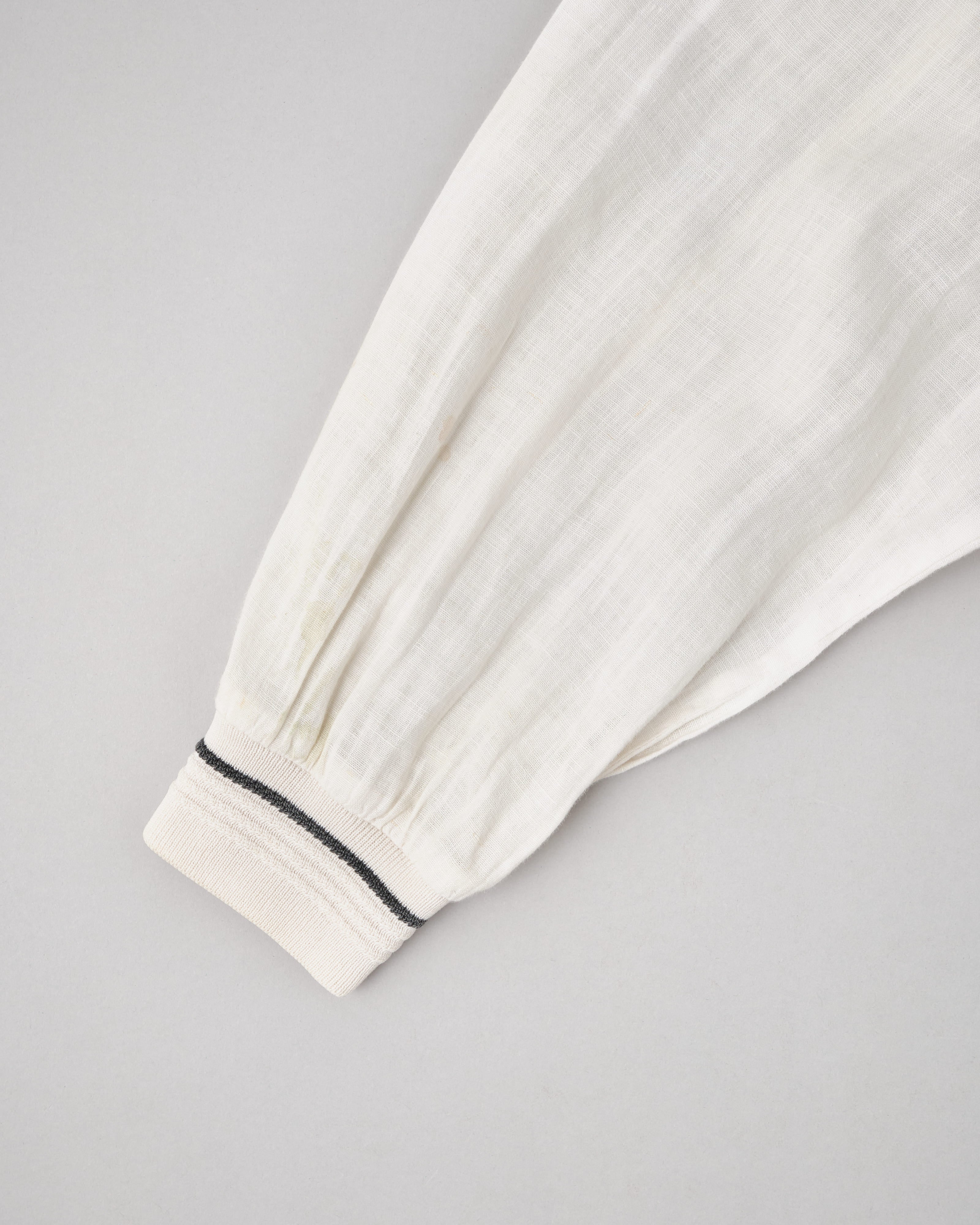 [~80's] Old CORTIGIANI Linen Blouson Size.50