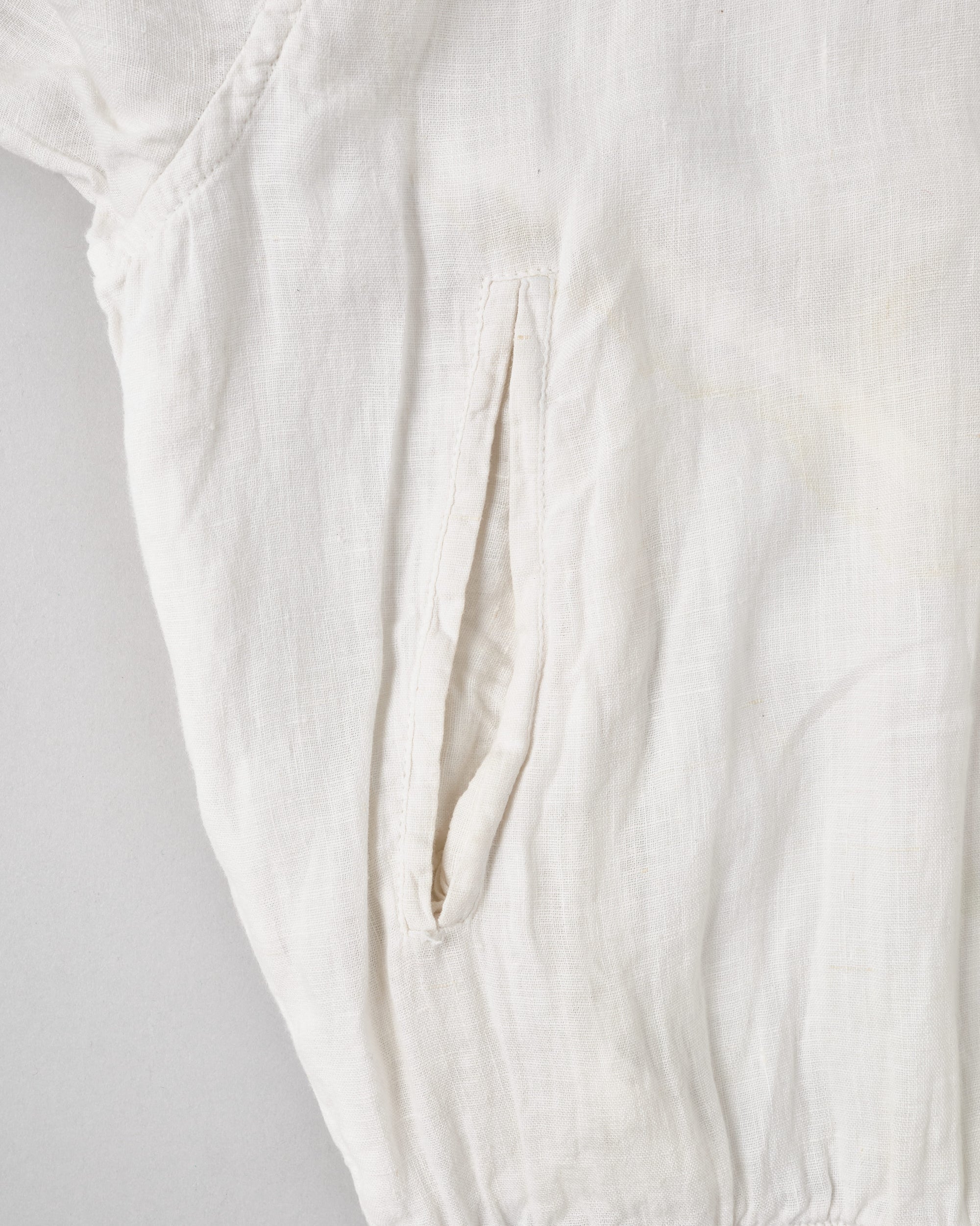 ［~80’s］Old CORTIGIANI Linen Blouson Size.50