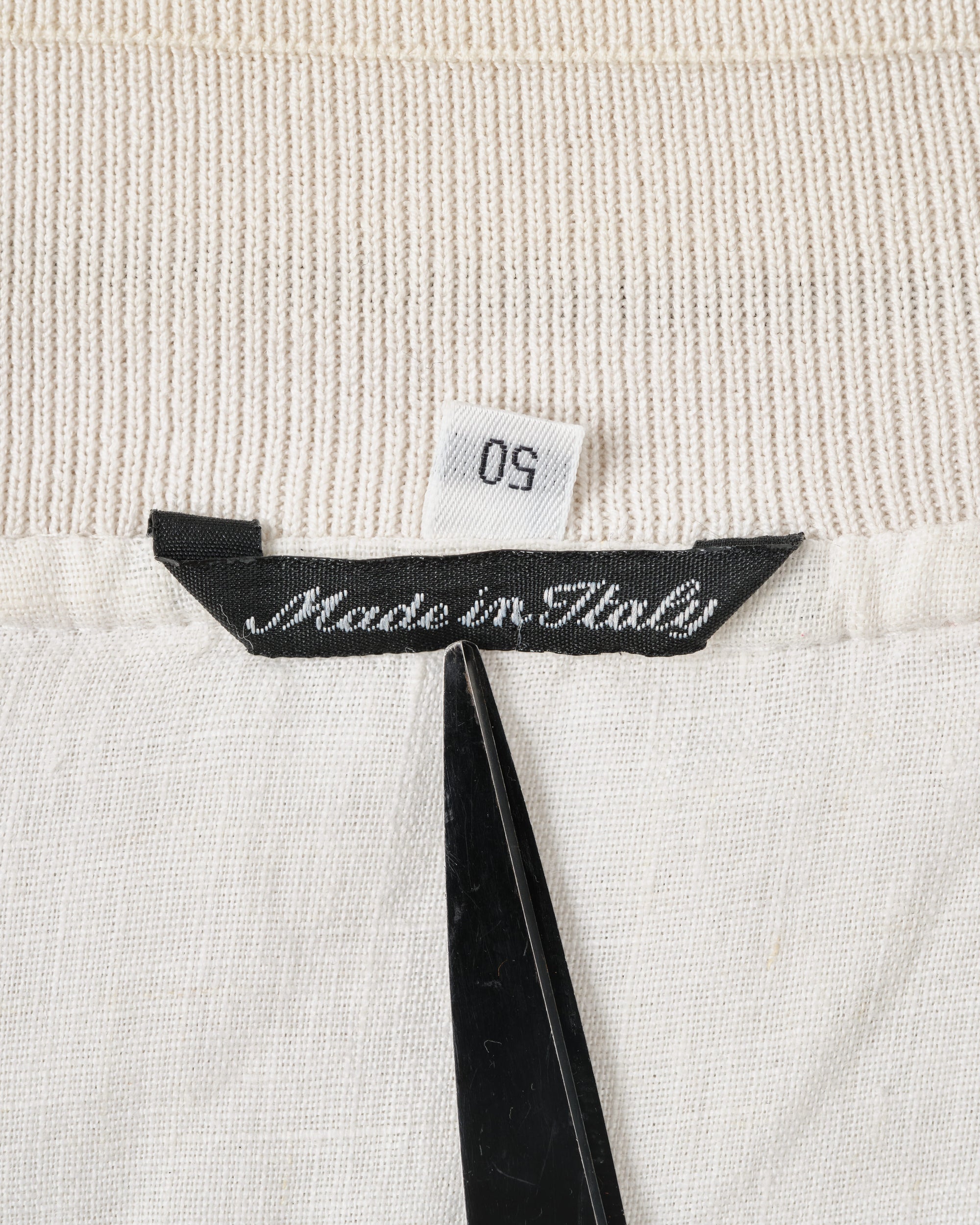 ［~80’s］Old CORTIGIANI Linen Blouson Size.50