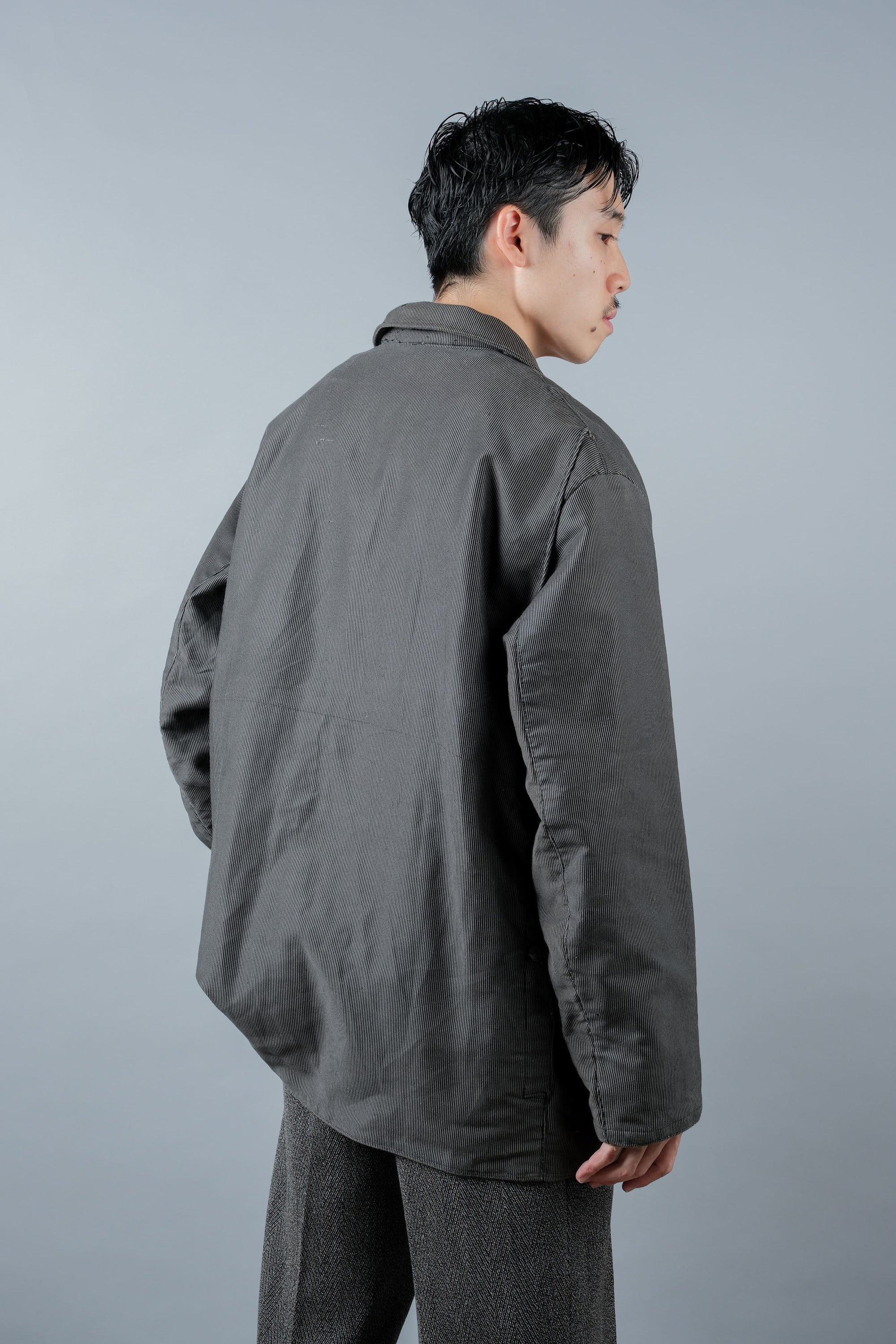 ［~60's］French Vintage Printed Moleskin Lapel Hunting Jacket "L'ESQUIMAU"
