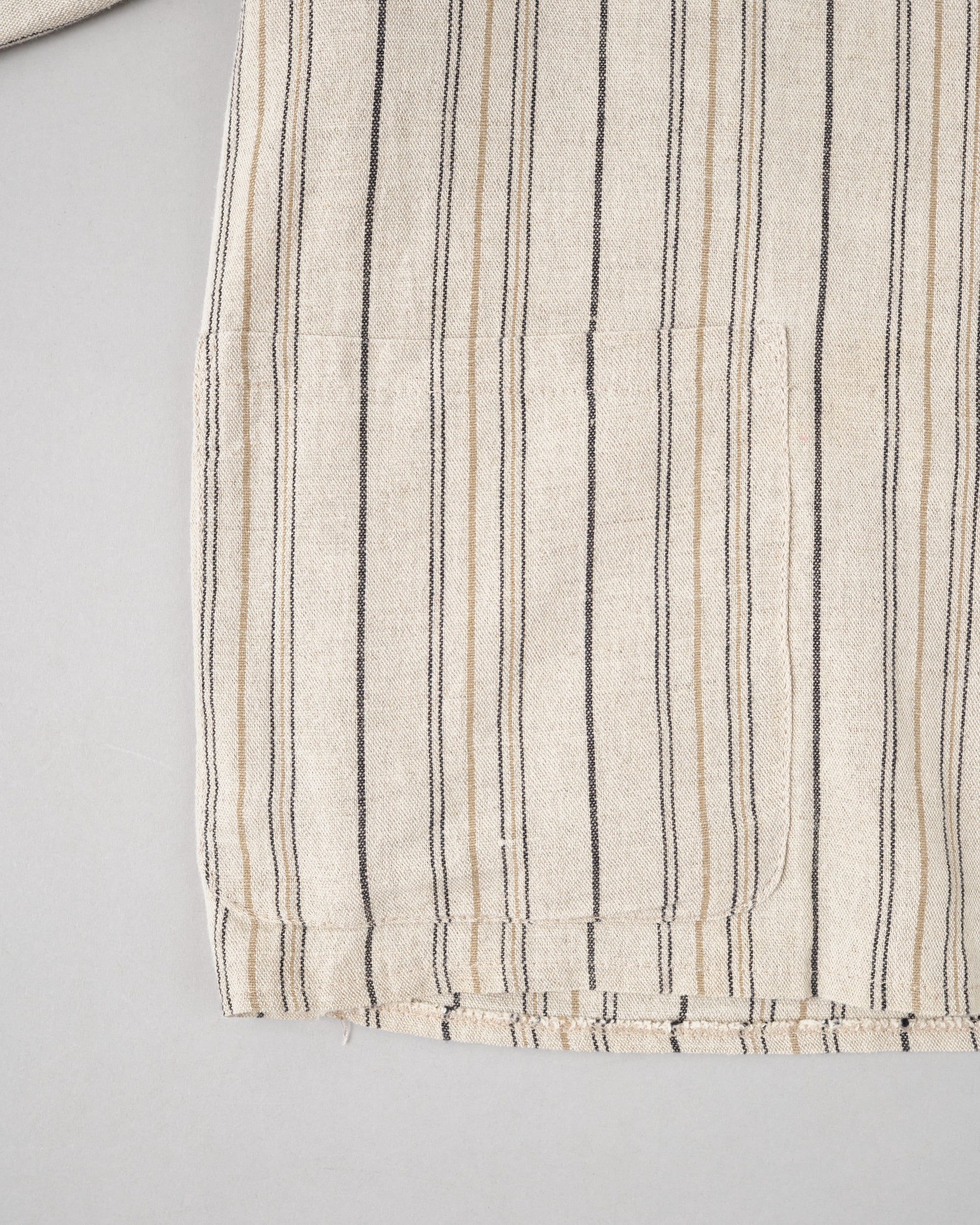 ［~80’s］Old CecilGee Linen Striped Jacket