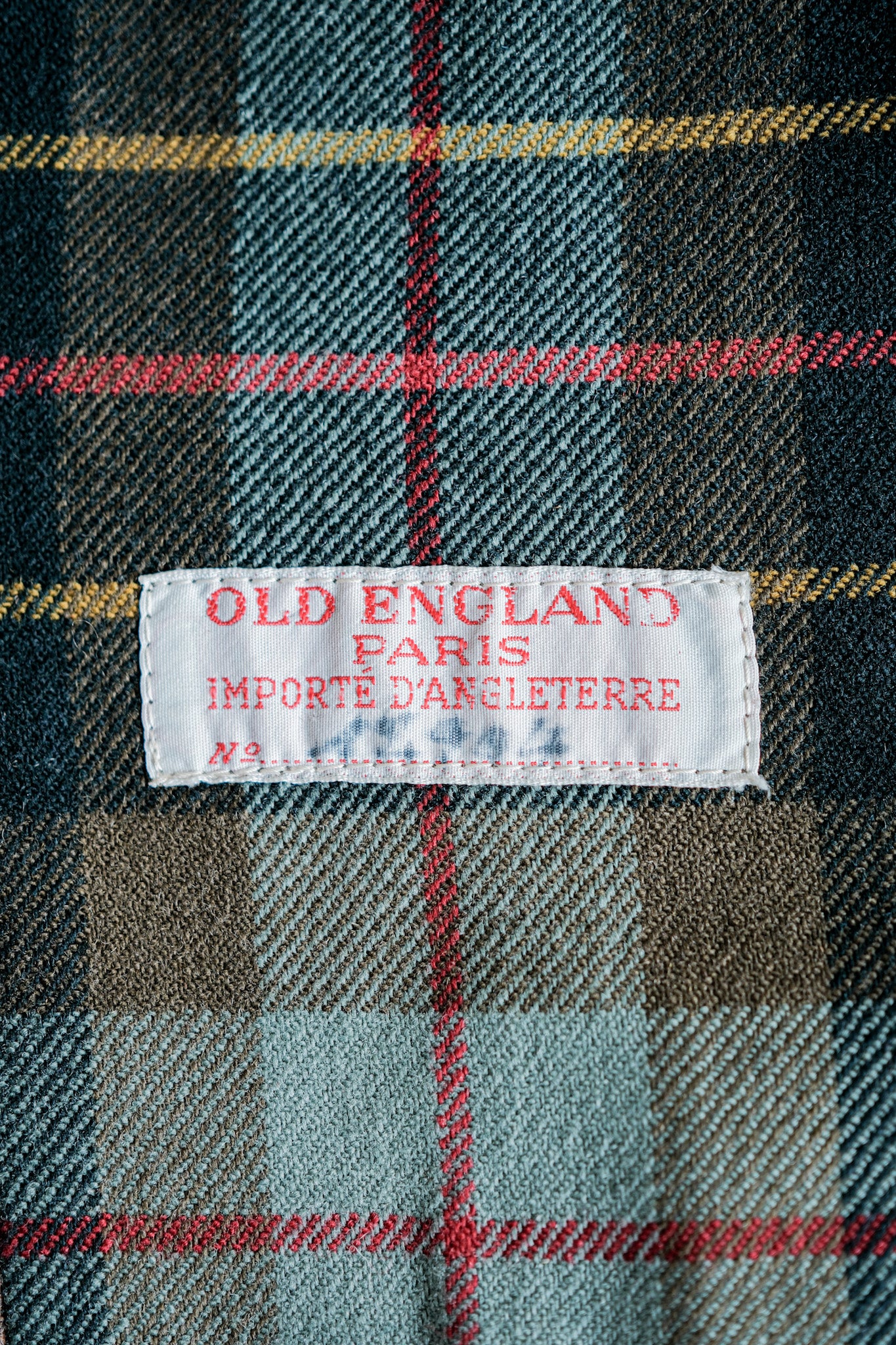 [~ 90 년대] Old English Paris Single Raglan Wool Balmacaan 코트